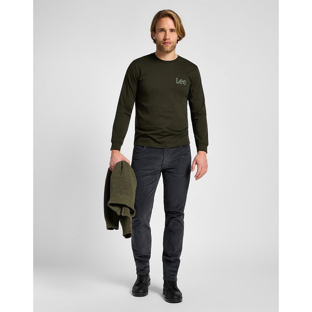 Lee Rider jean homme slim gris foncé atténué