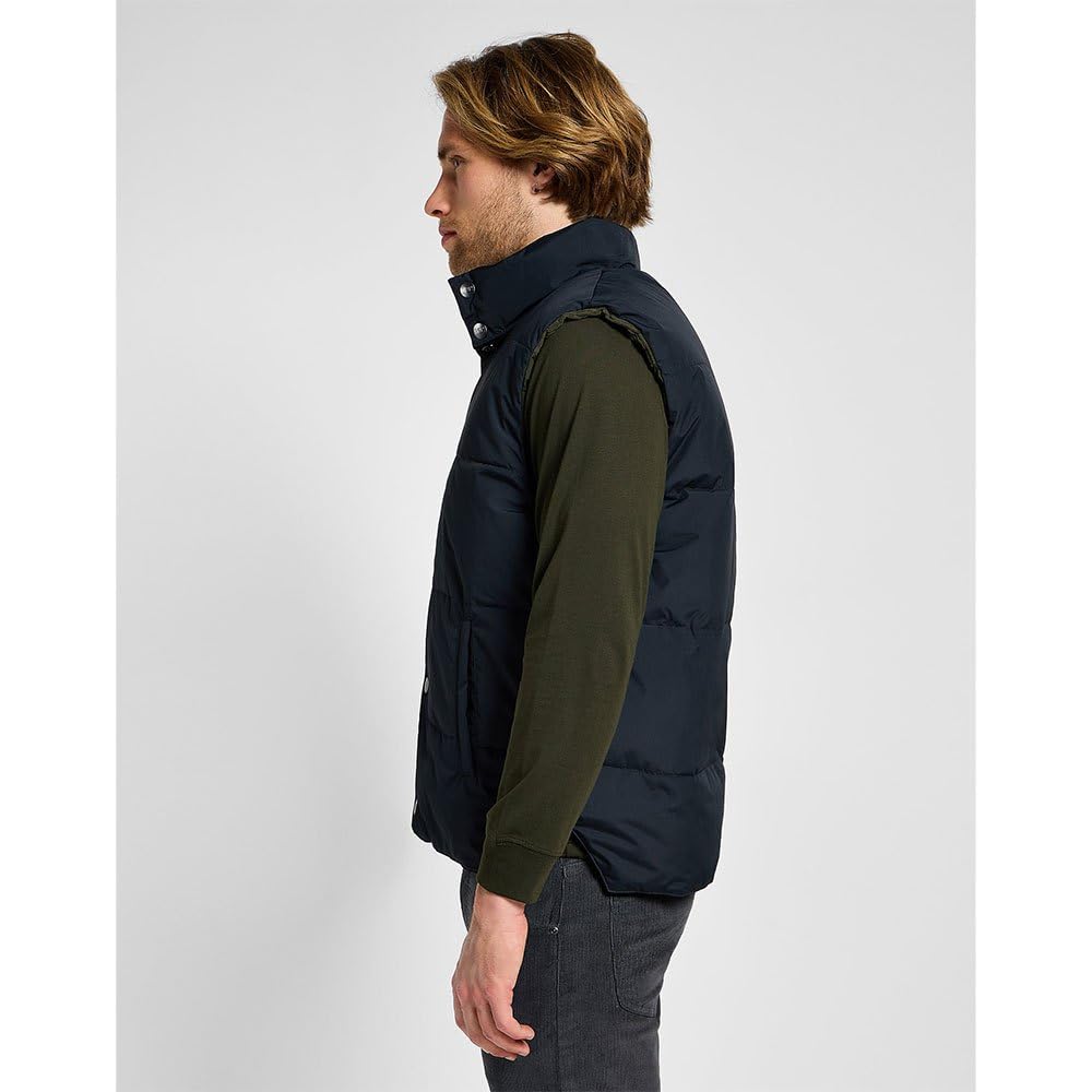 Lee Reversible Western Puffer veste homme Sable matelassée