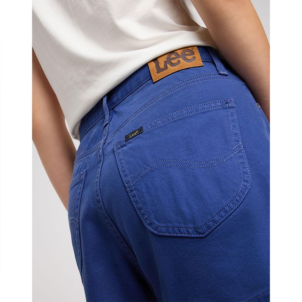 Lee Carol short jean femme coupe décontractée denim