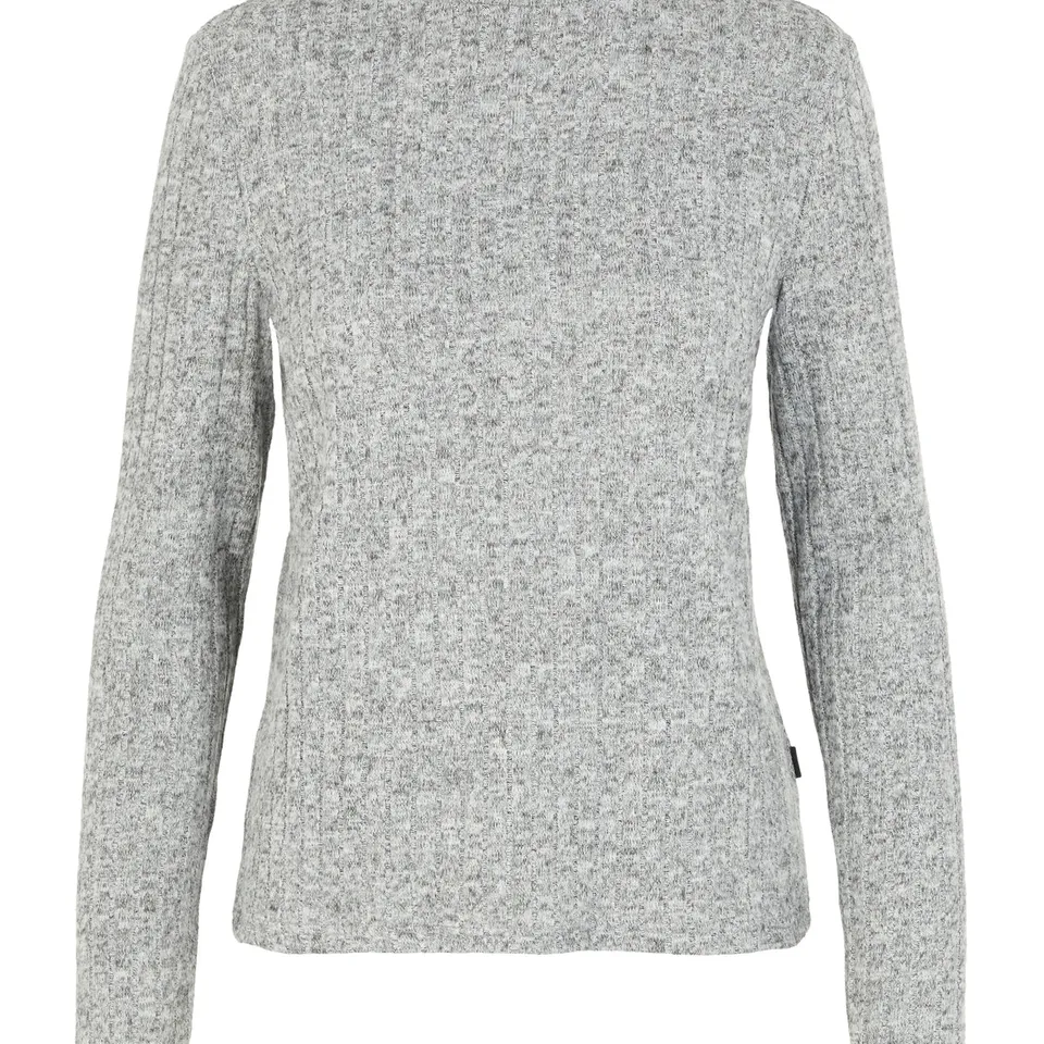 Noisy May top pull col montant maille ajusté