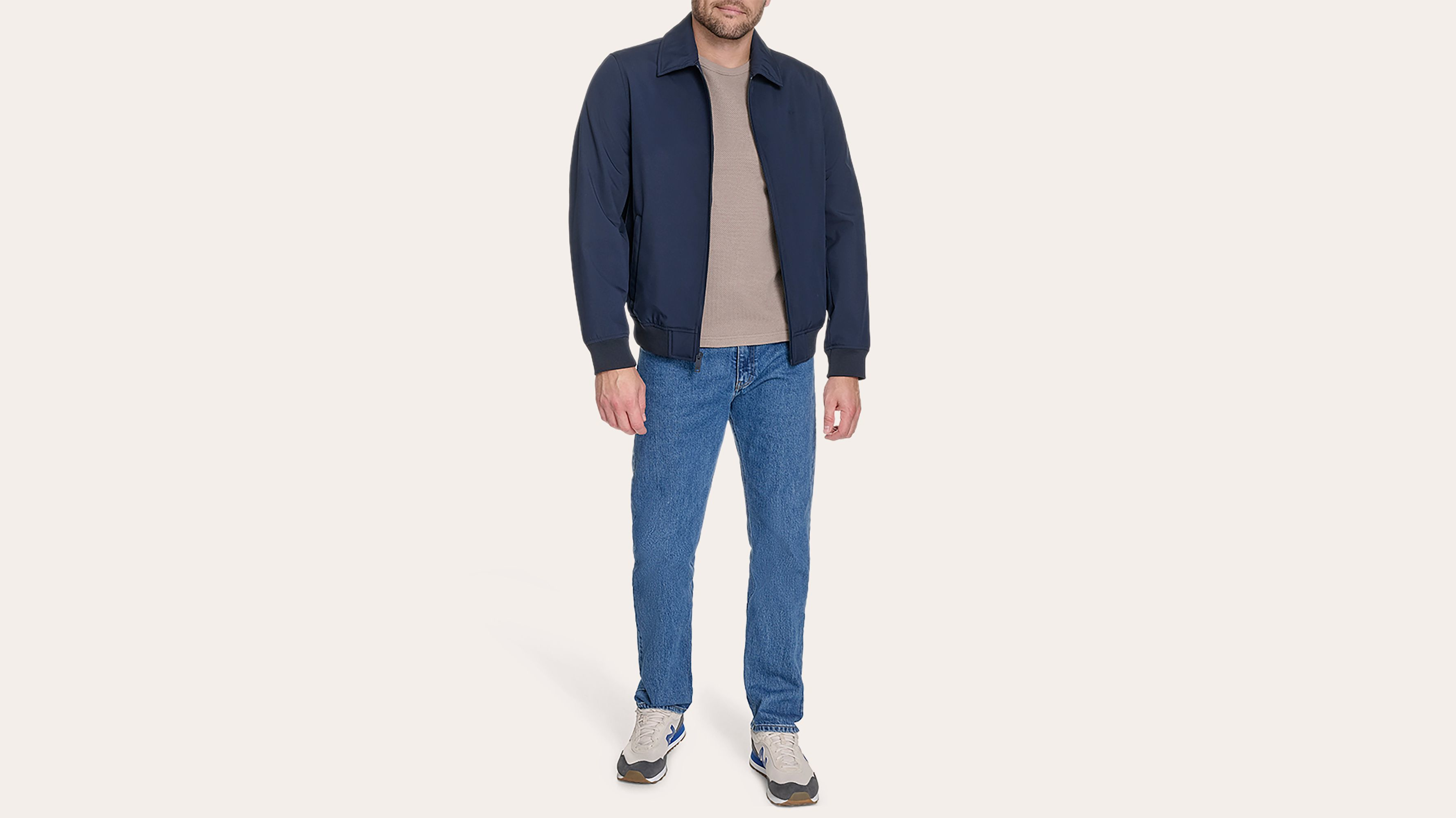 Dockers Go Golf bomber softshell bleu homme