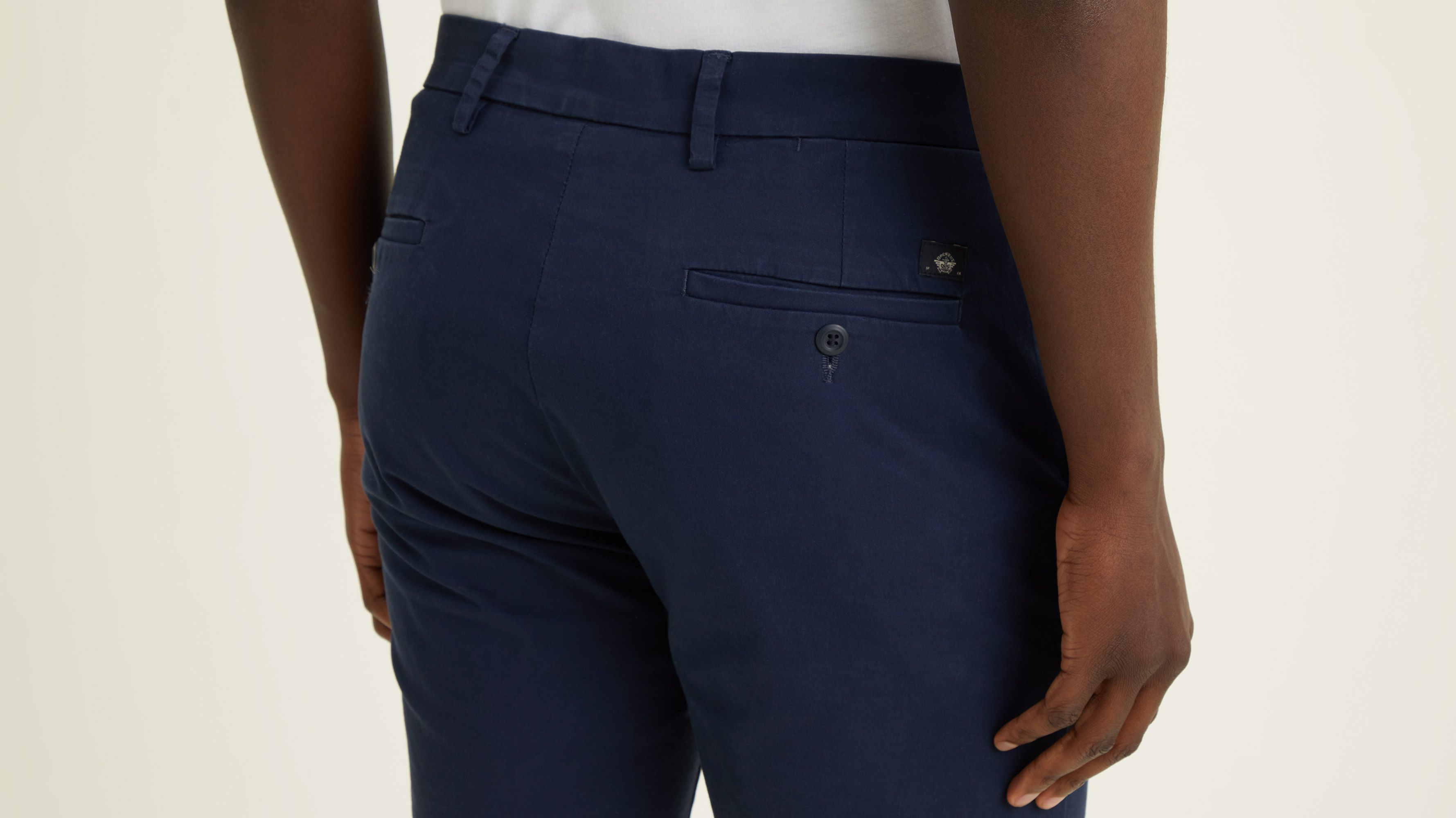 Dockers Supreme Flex Modern short chino bleu stretch