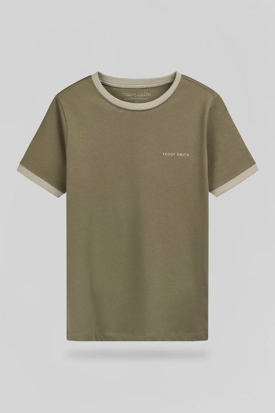 Teddy Smith The Tee 2 t-shirt kaki garçon manches courtes