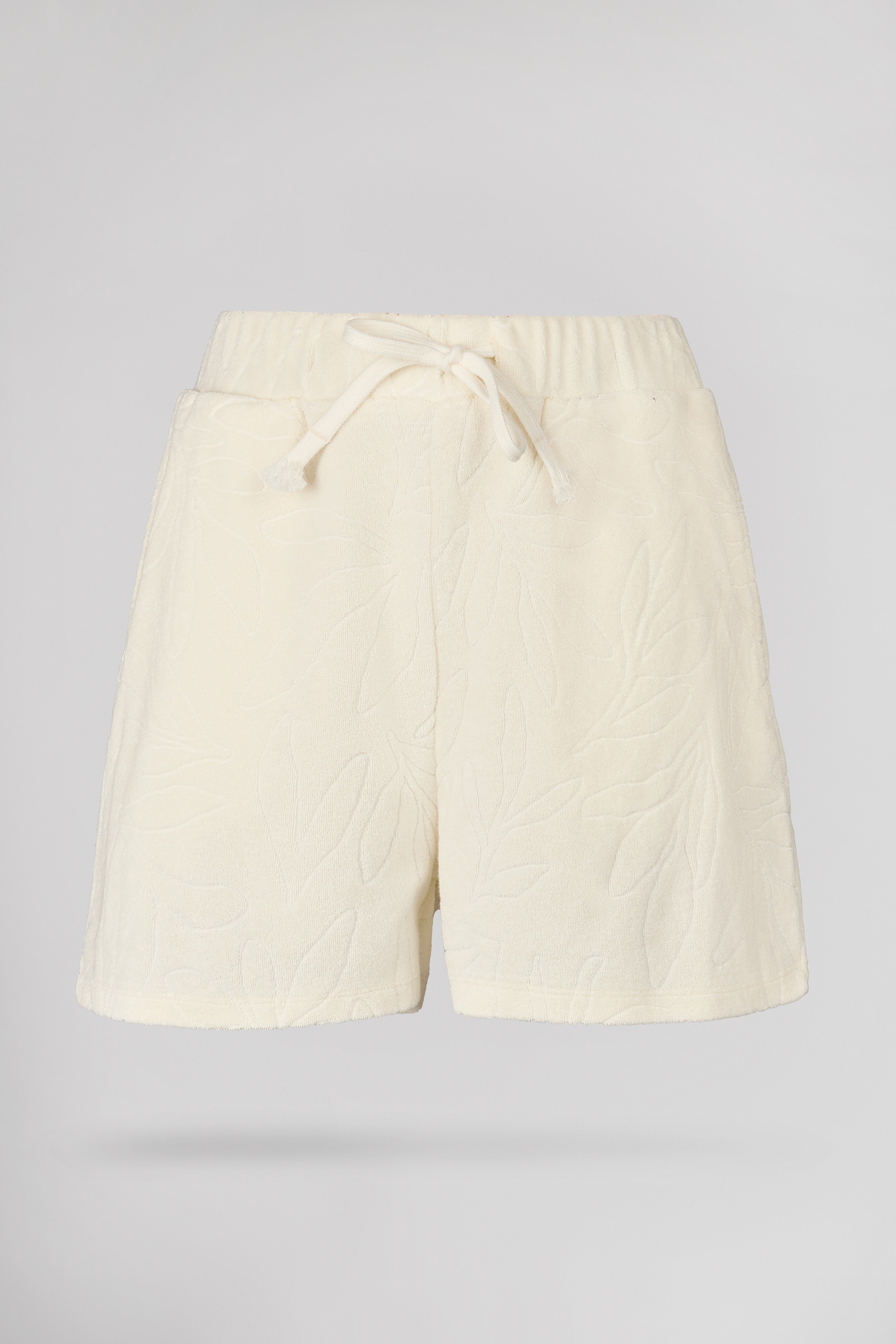 Teddy Smith S-Cass short blanc éponge jacquard été
