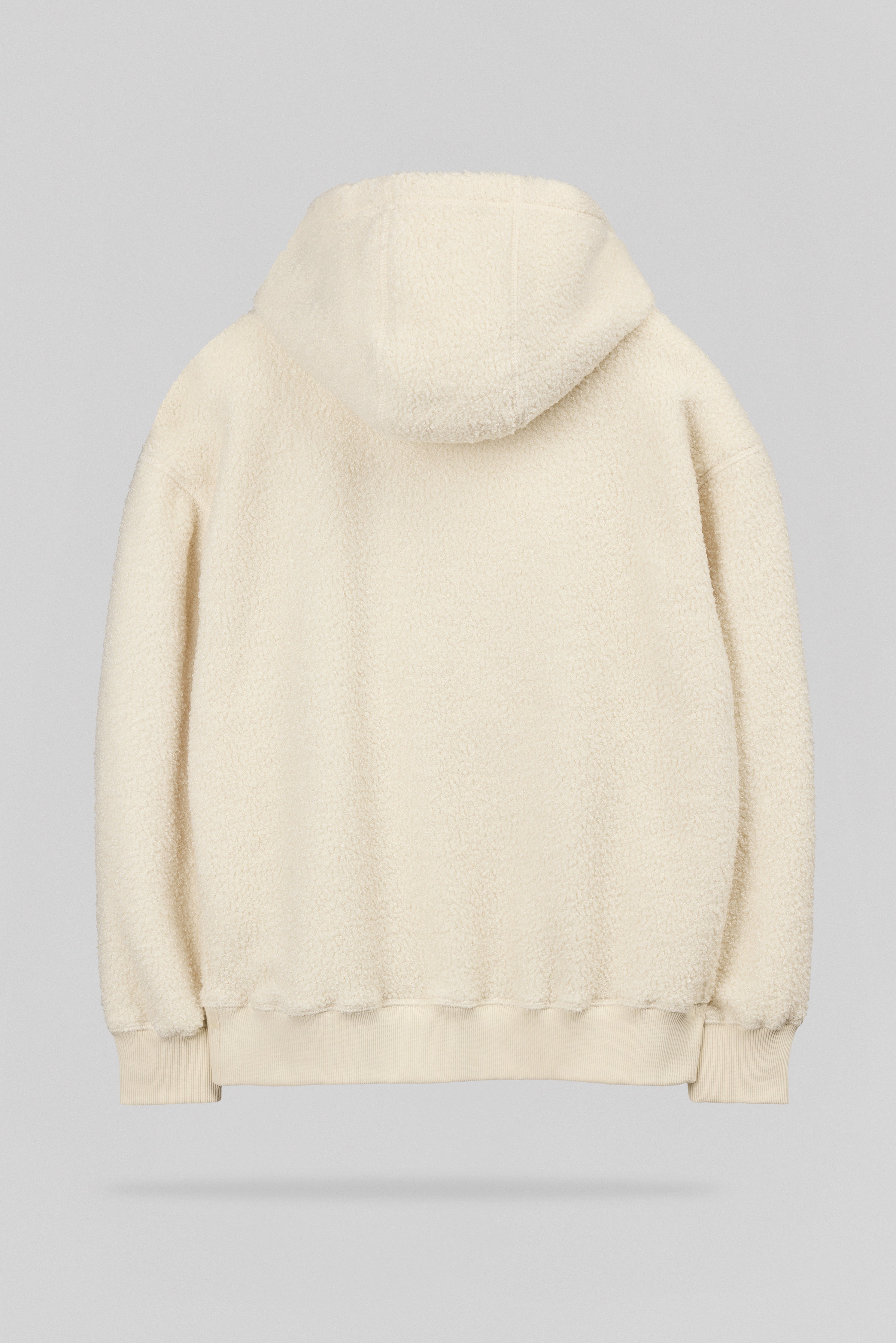 Teddy Smith S-Oft Hoody JR sweat sherpa garçon cream