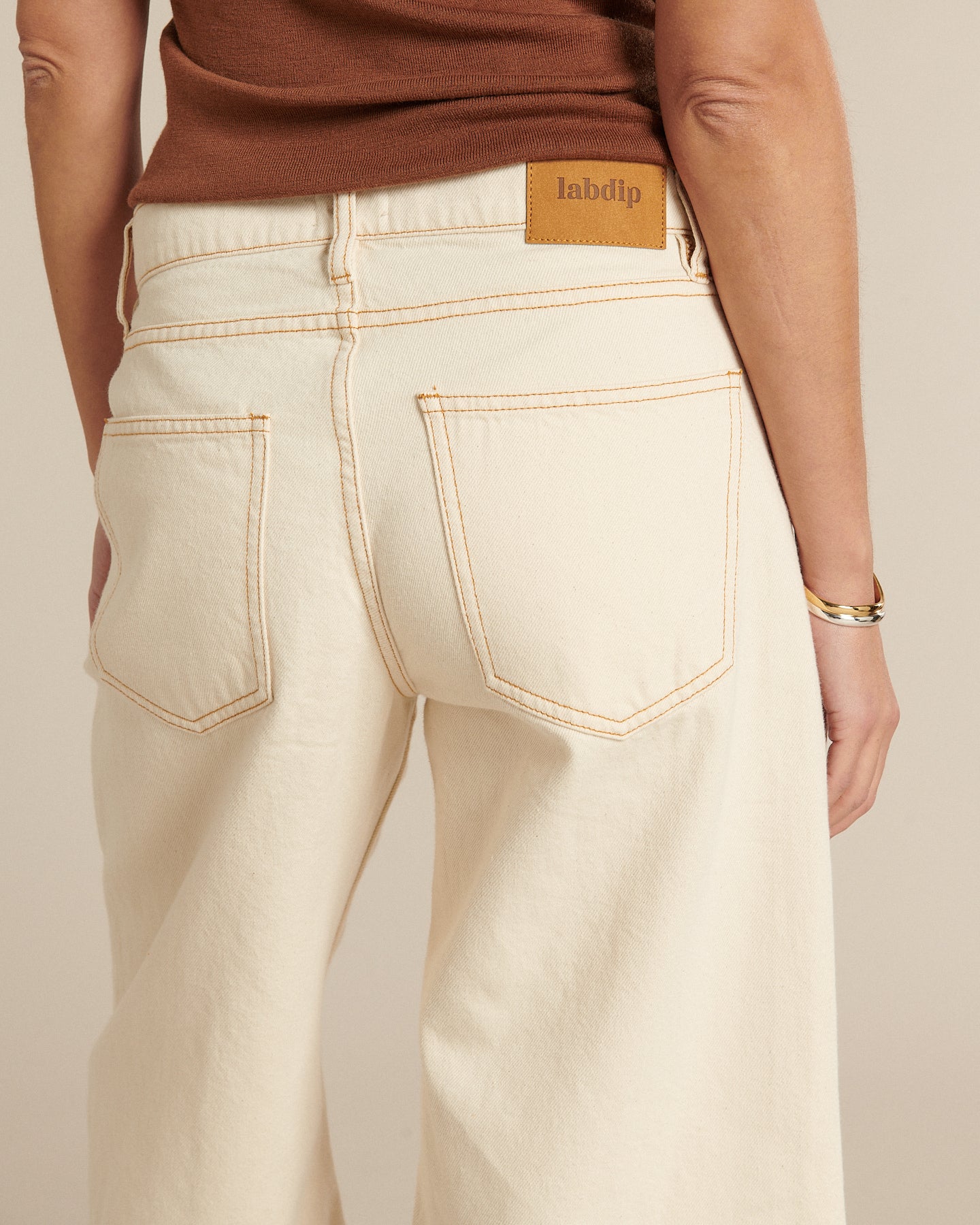 Labdip Kyoto FM-PO1604-WH 30 bermuda écru coton