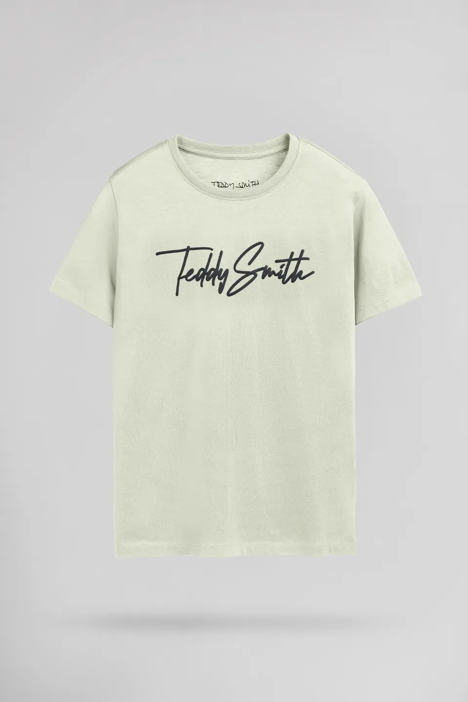 Teddy Smith T-Evan MC JR t-shirt vert nacré garçon