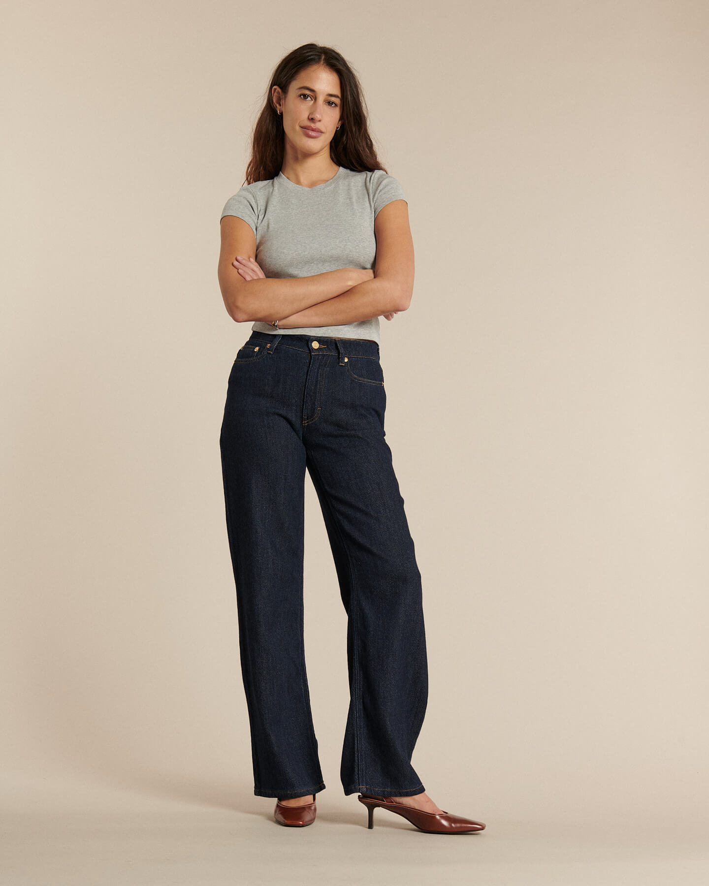 Labdip Suffren Denim 3D jean droit large bleu brut