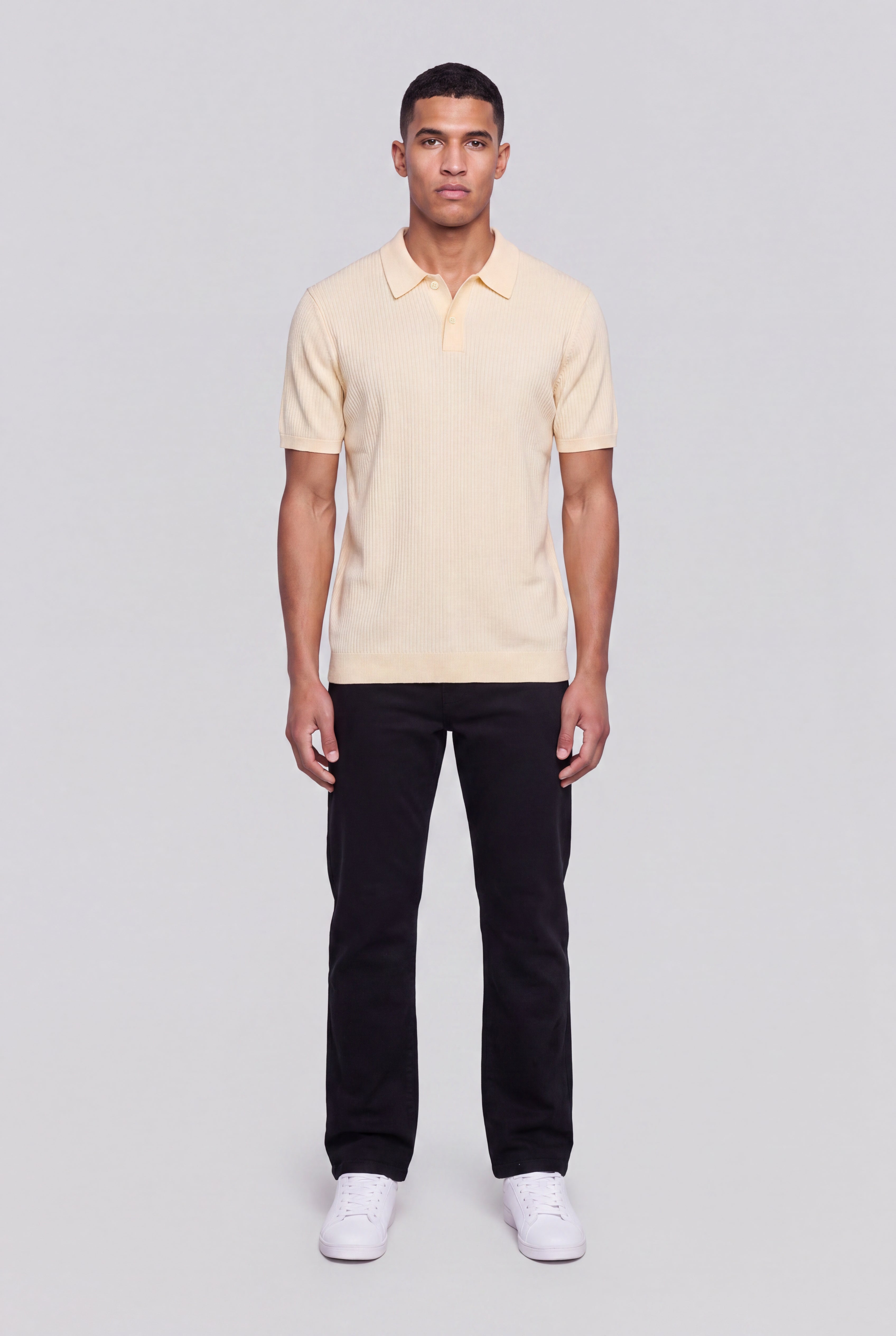 Teddy Smith P-Paul polo naturel côtelé homme