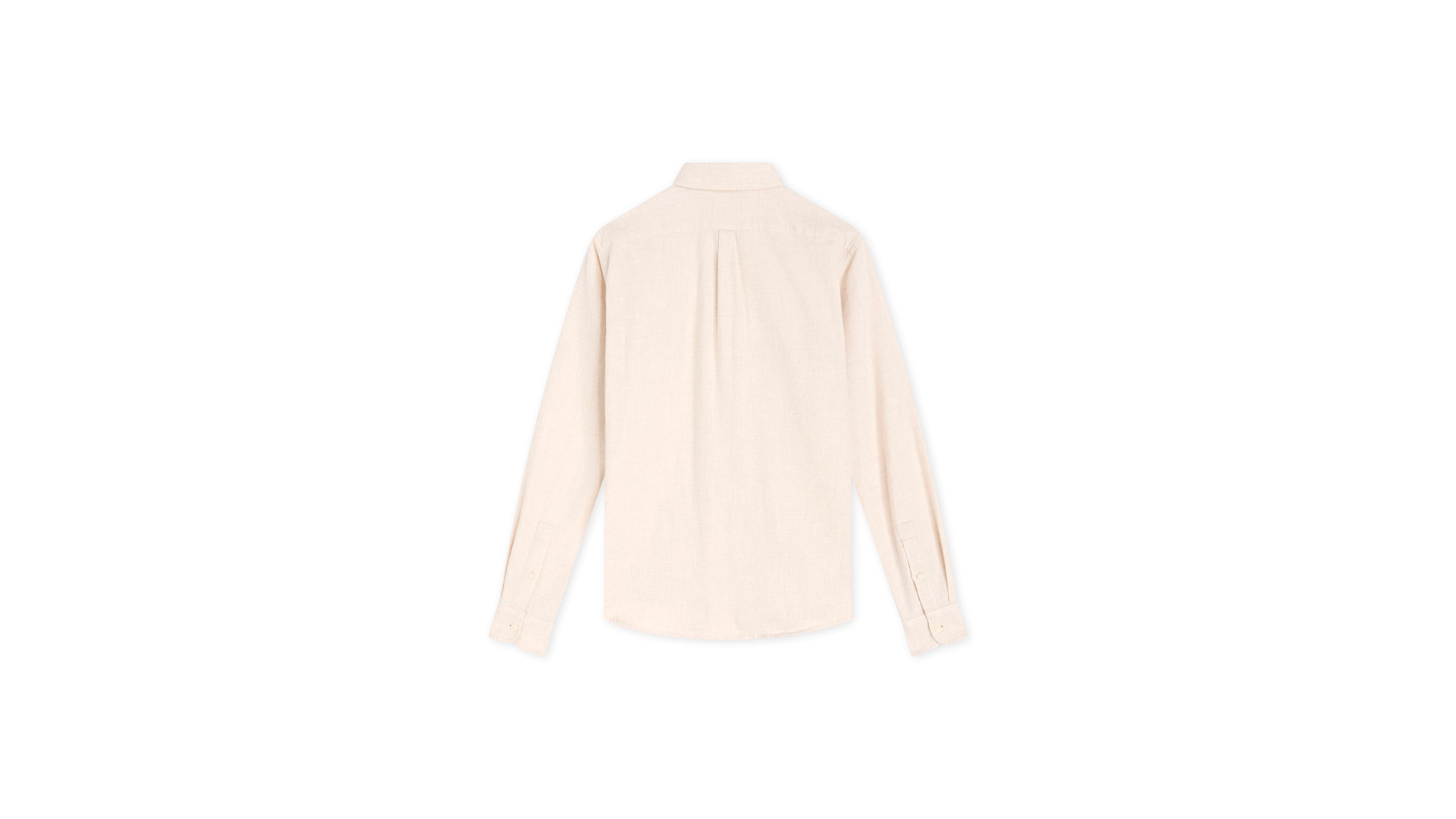 Dockers Icon chemise beige Slim boutonnée coton