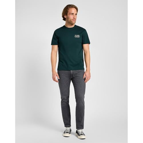 Lee SS Relaxed Logo t-shirt homme XXL gris coton