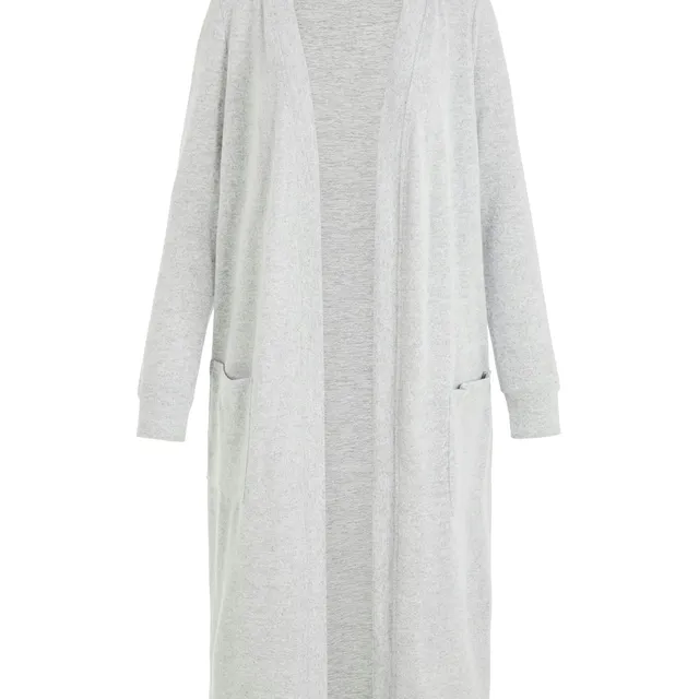 Noisy May gilet long ouvert brossé à poches