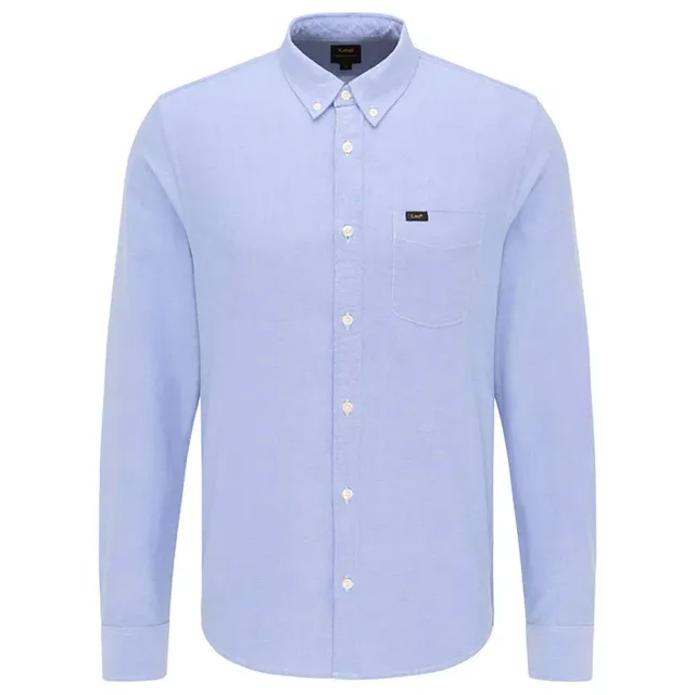 Lee Button Down Chemise homme chambray western