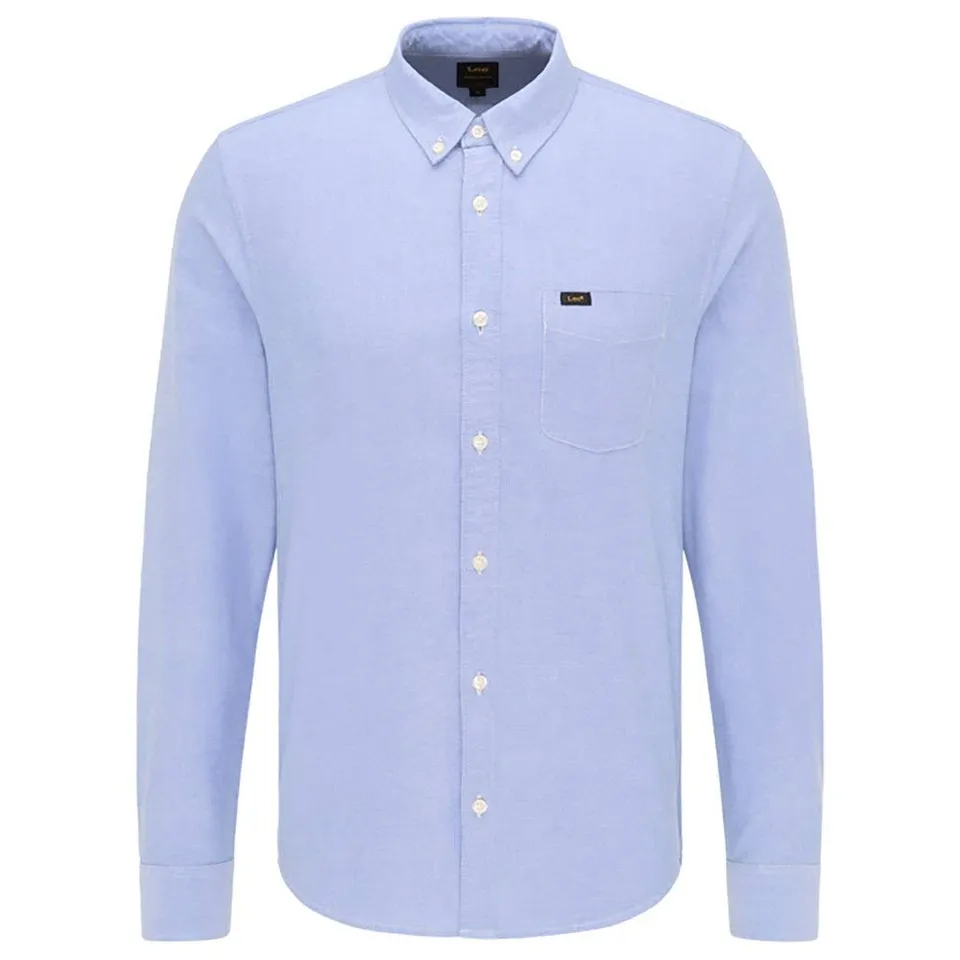 Lee Button Down Chemise homme chambray western
