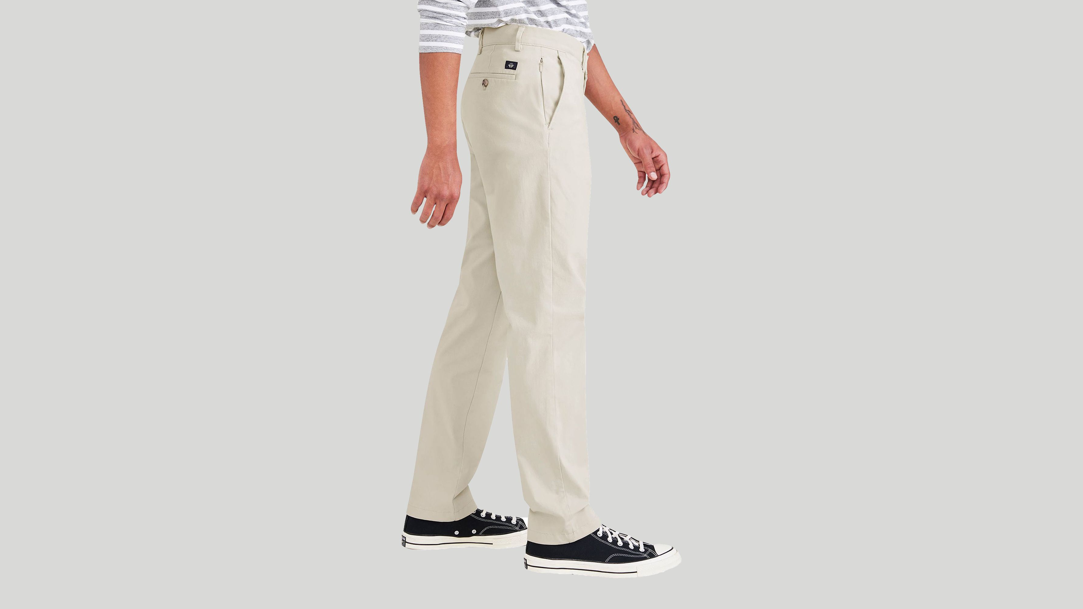 Dockers Crafted Khaki Slim Fit chino kaki sahara stretch