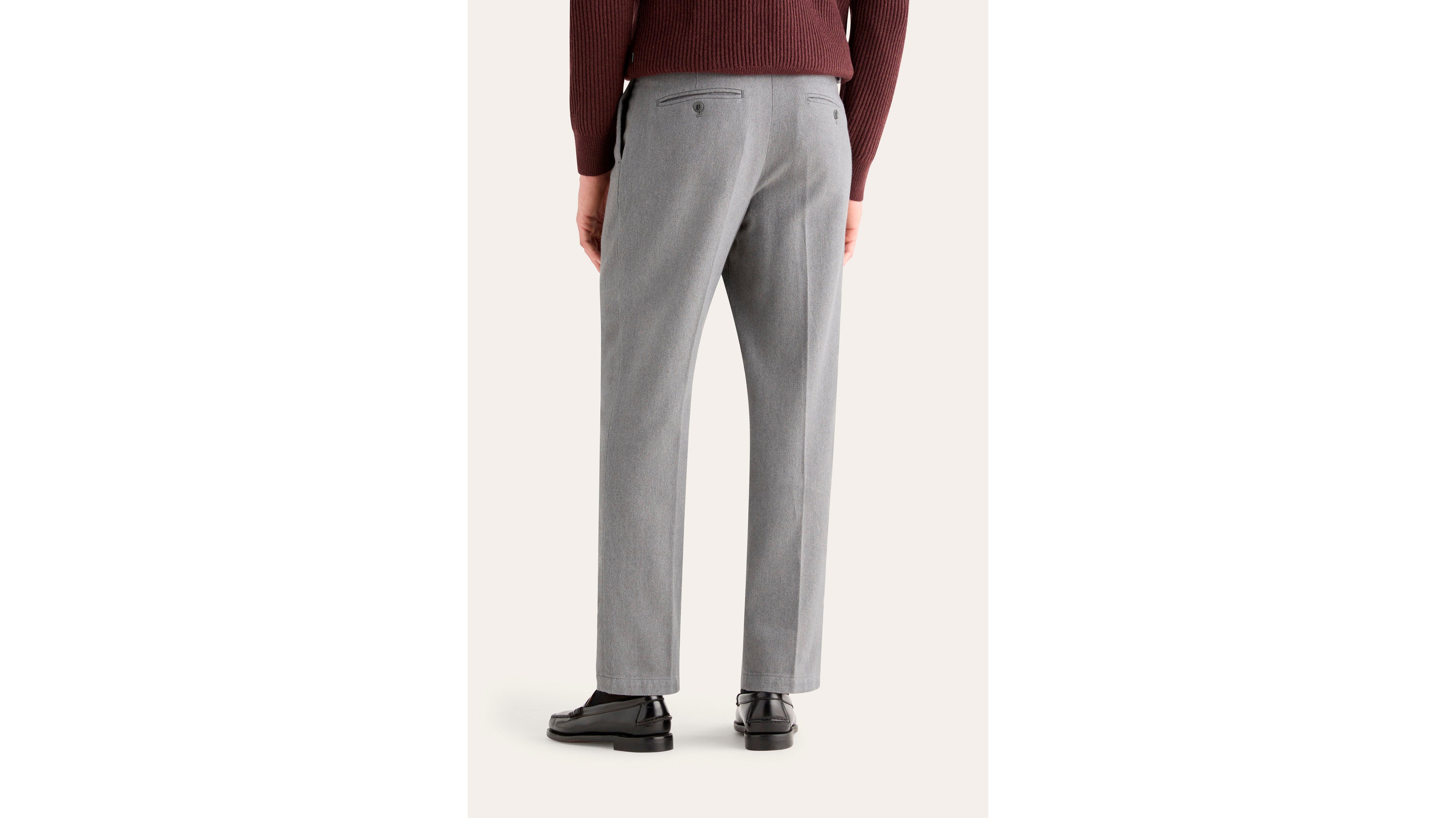 Dockers Signature Khaki Classic Fit chino gris lin raffiné