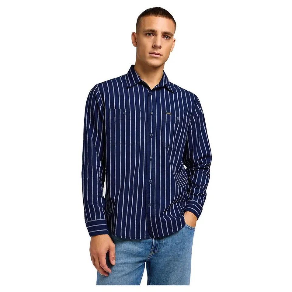 Lee t-shirt homme Indigo Wide coton quotidien