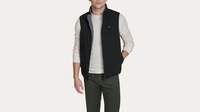 Dockers Reversible gilet doudoune réversible gris homme