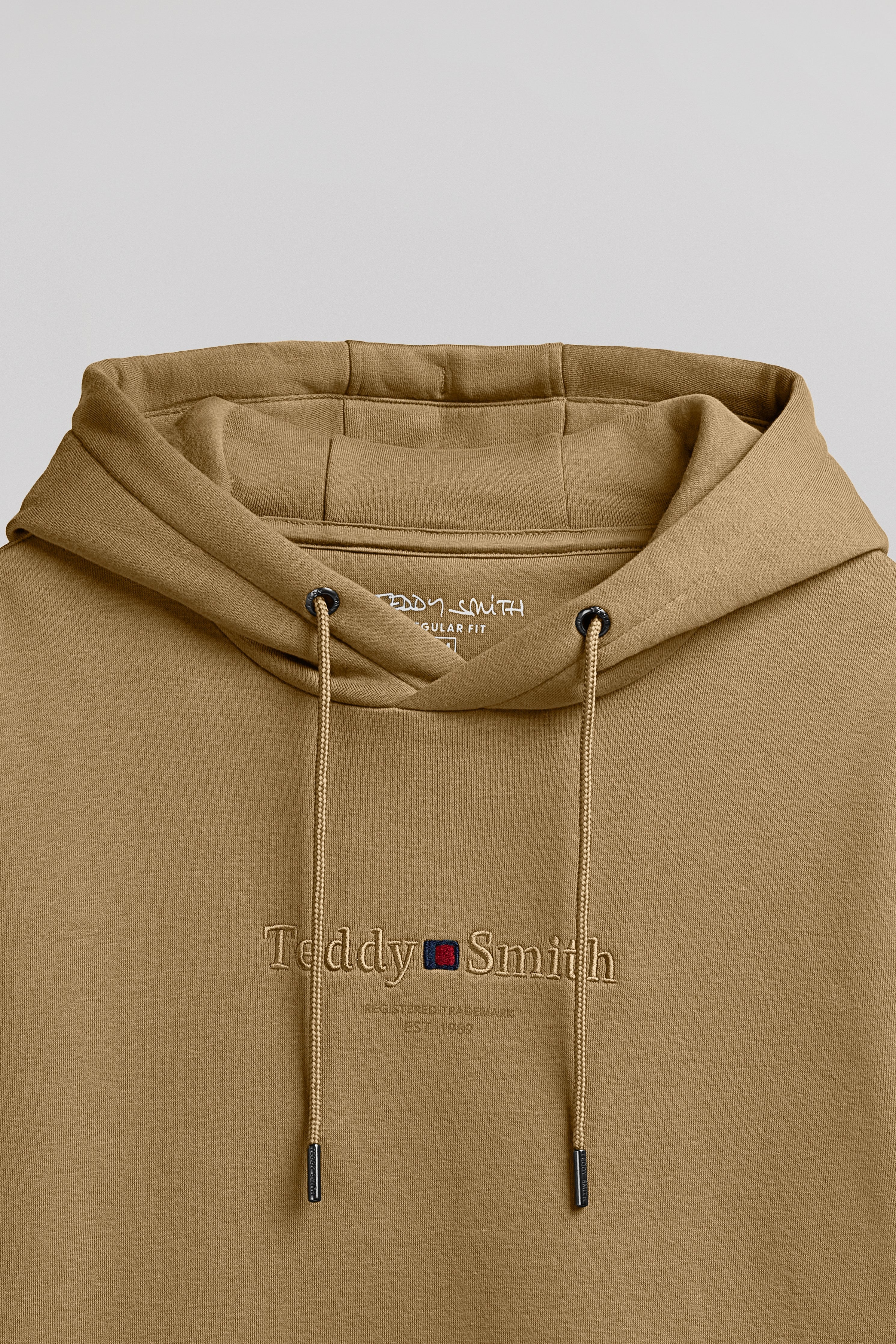 Teddy Smith S-Jim Hoody sweat capuche worker beige