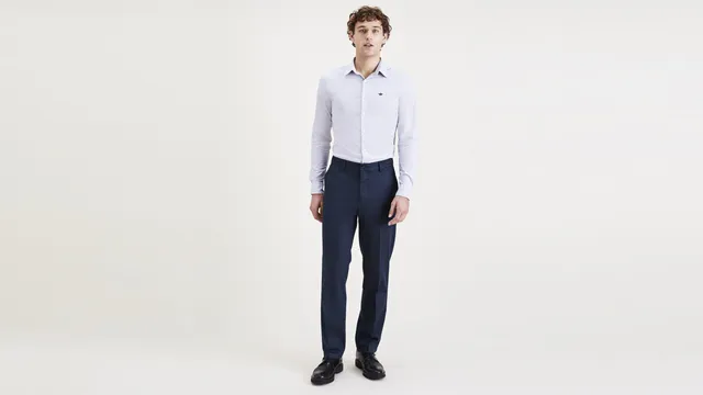 Dockers Signature Iron Free chino homme Navy Blazer stretch