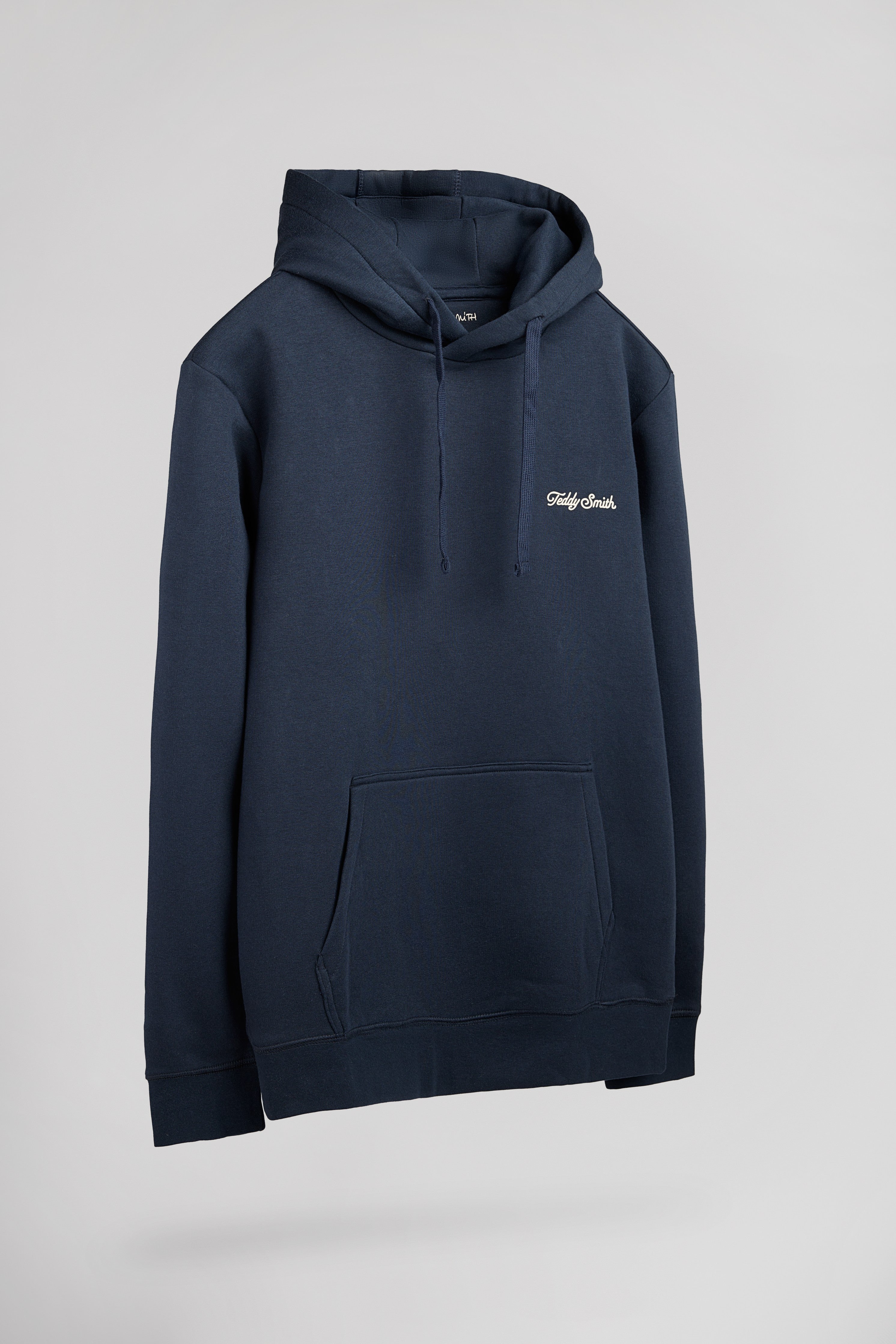 TEDDY SMITH S-MINIMALIST HO sweat navy capuche homme