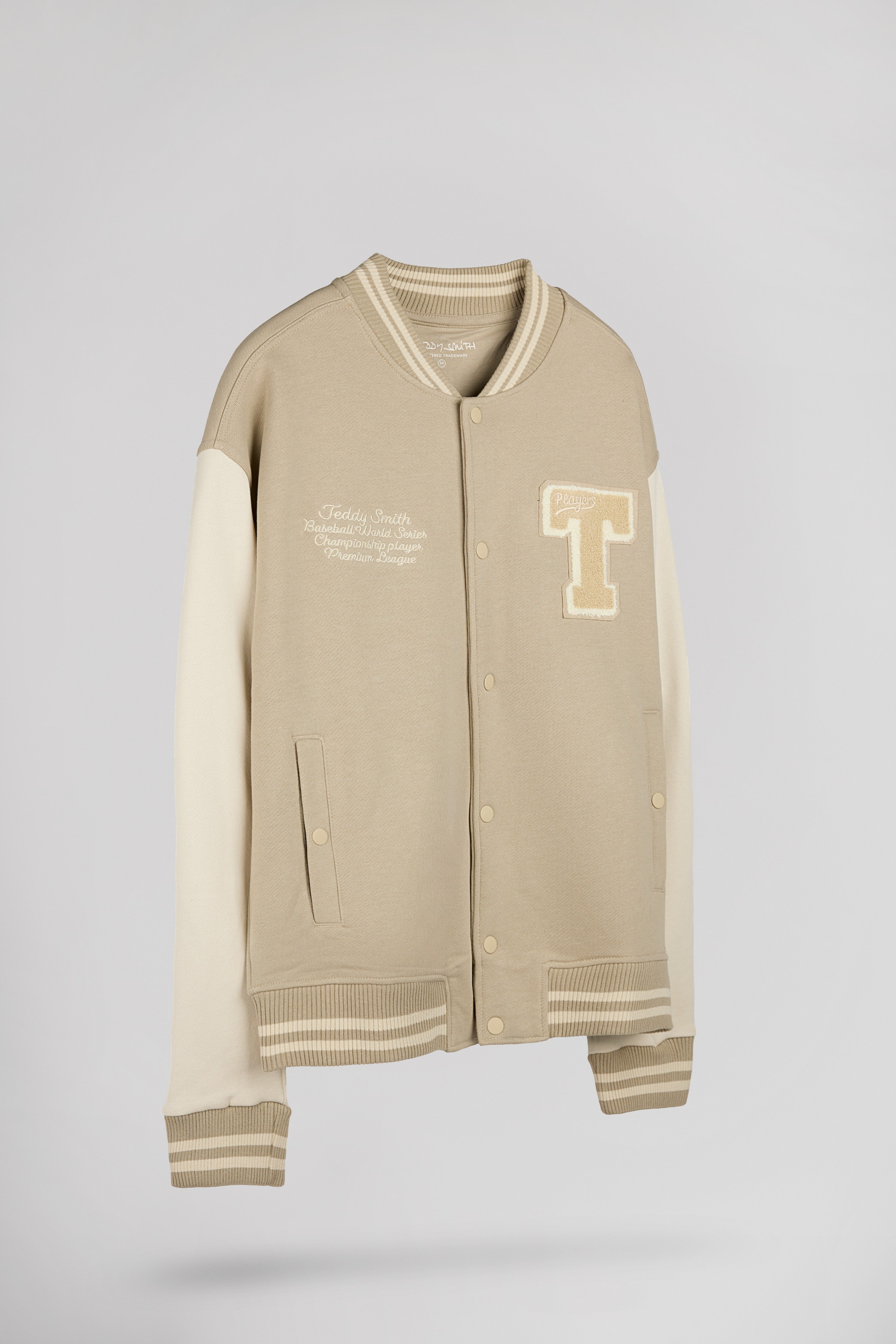 Teddy Smith G-Romeo gilet sweat teddy homme beige