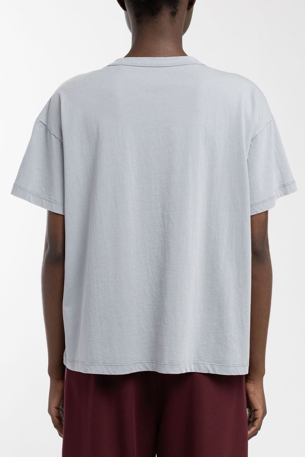 Teddy Smith T-Silver MC t-shirt oversize gris lune