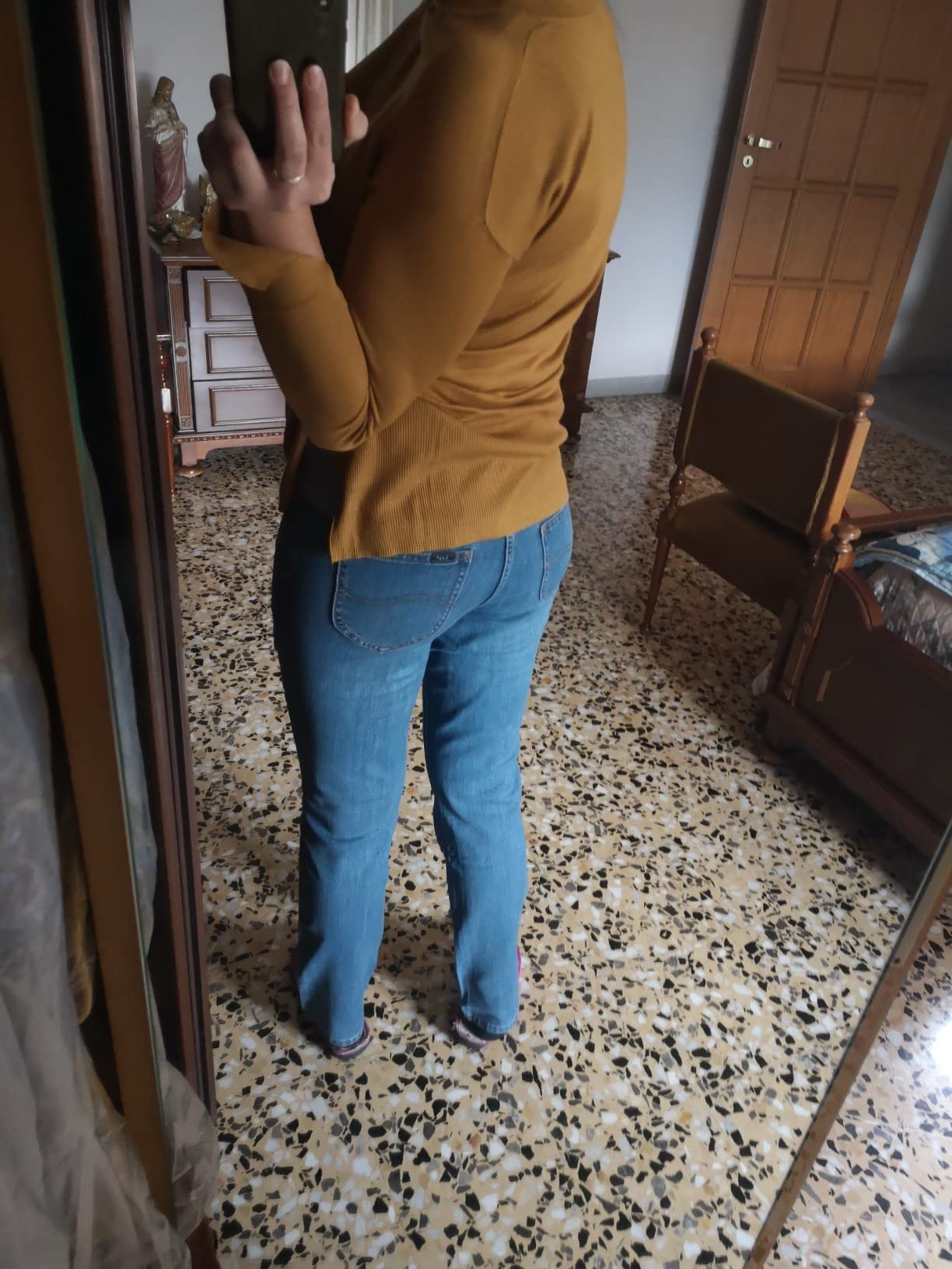 Lee Ulc Straight jean femme stretch coupe droite