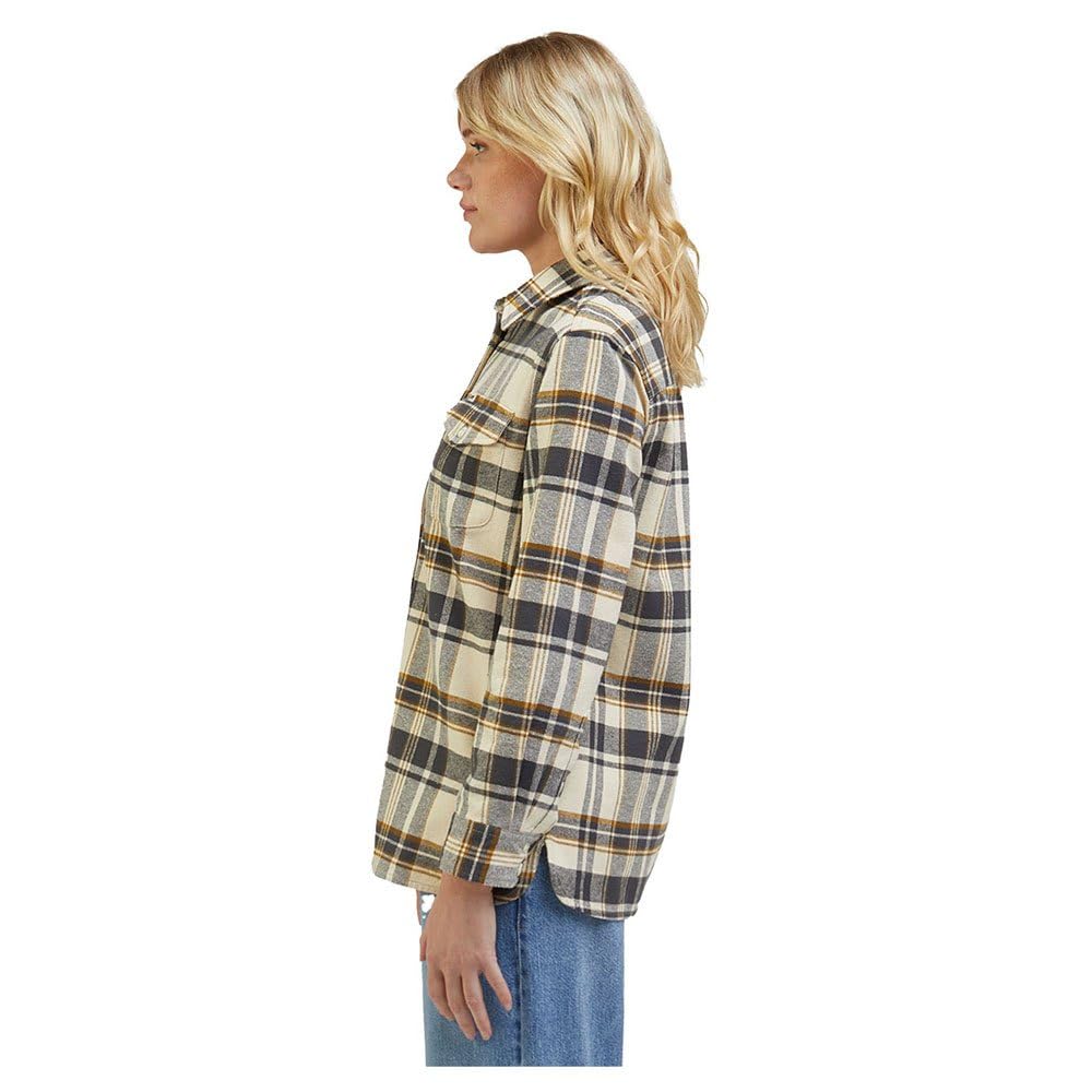 Lee Working West Chemise Femme XL bleu dusty navy