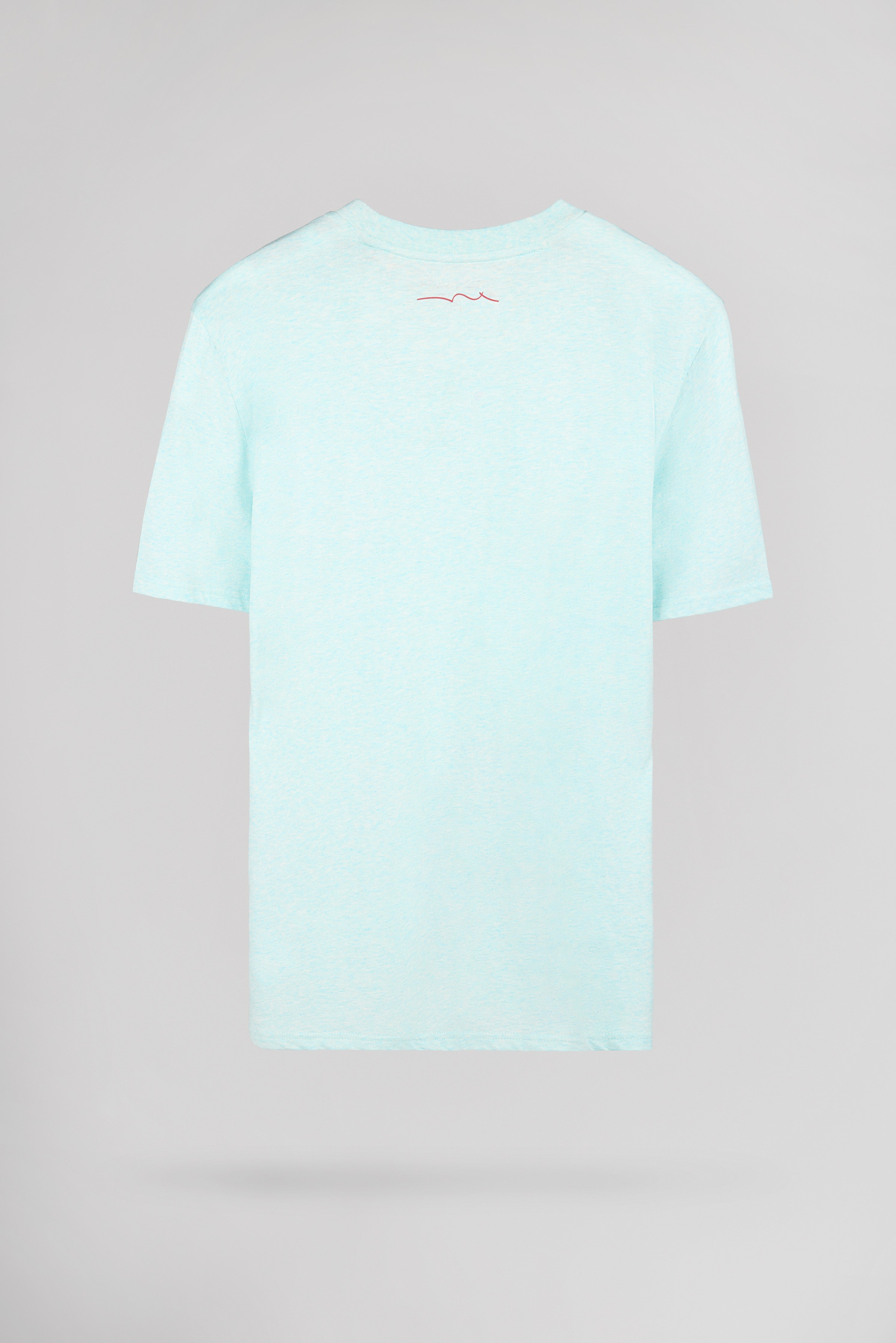 Teddy Smith T-Narvik MC t-shirt chiné bleach menthol