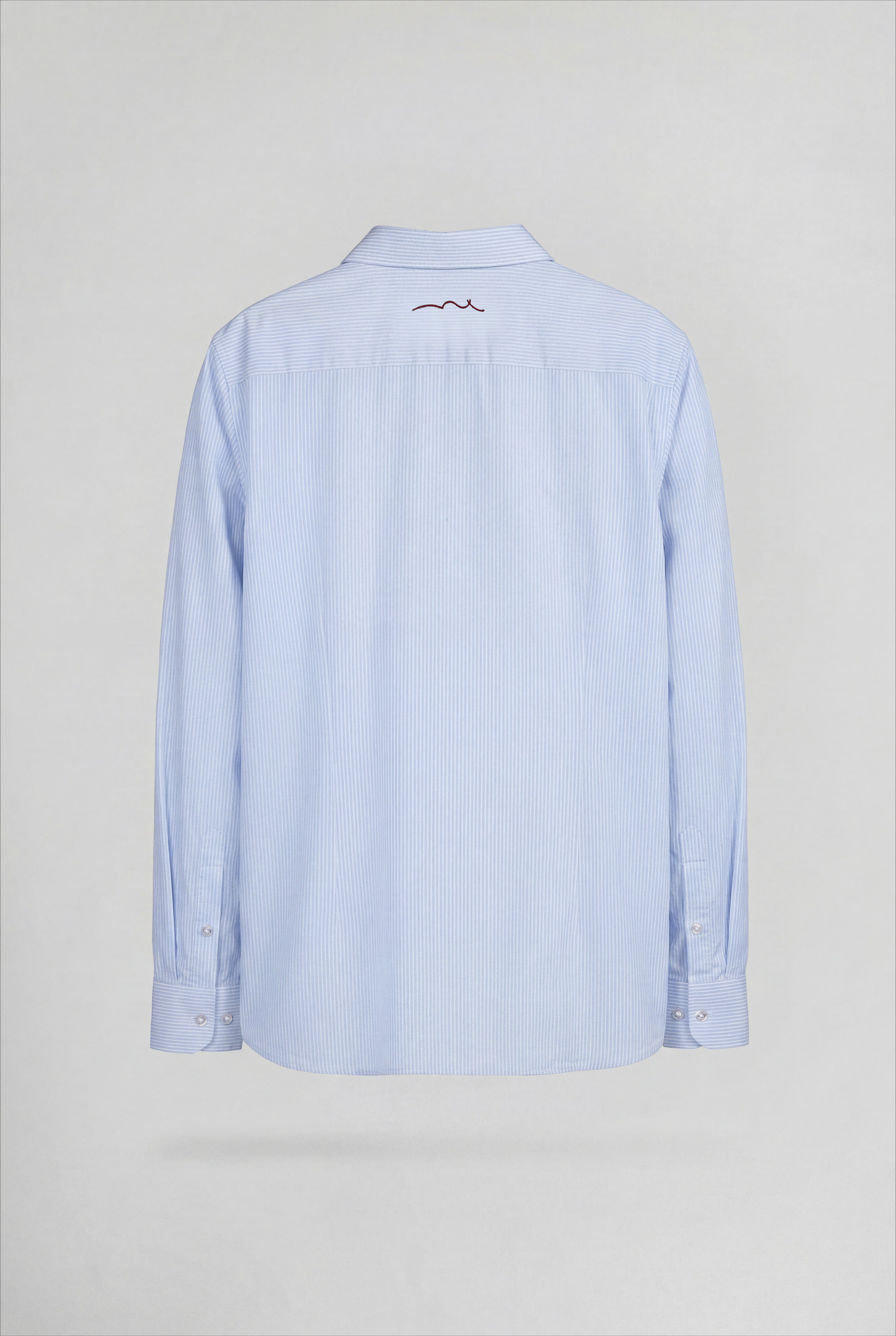 Teddy Smith Carton ML Chemise homme bleu rayé