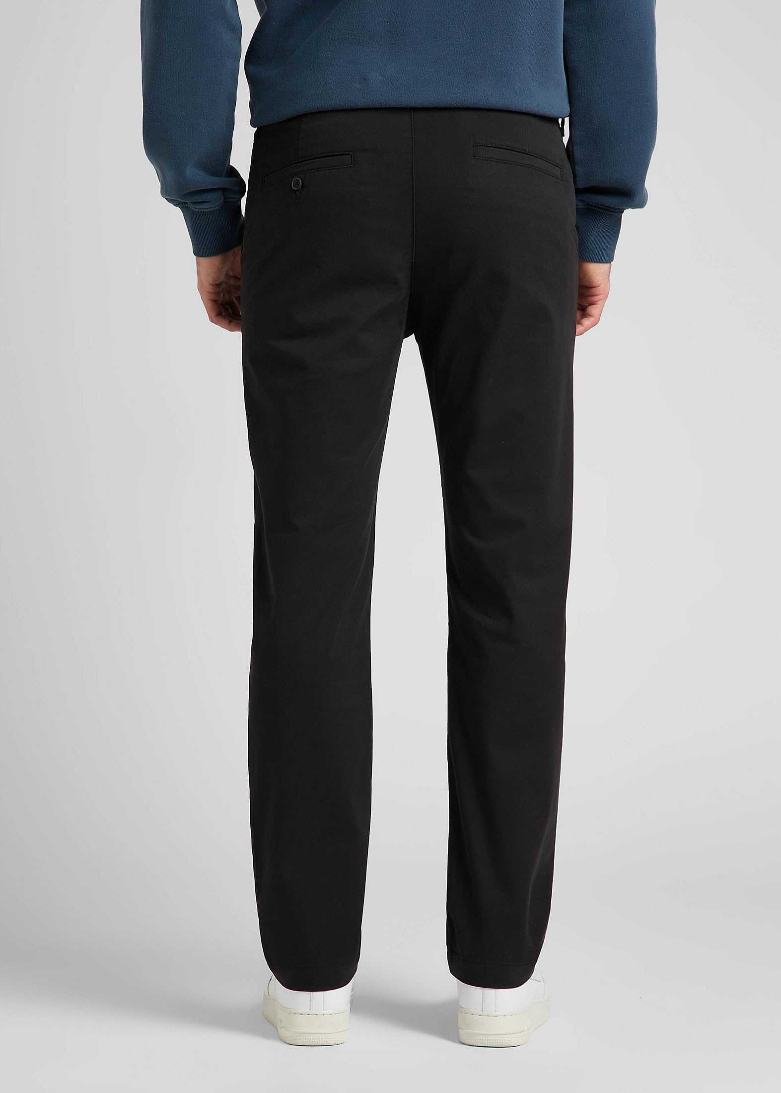 Lee Regular Chino pantalon chino noir coupe droite