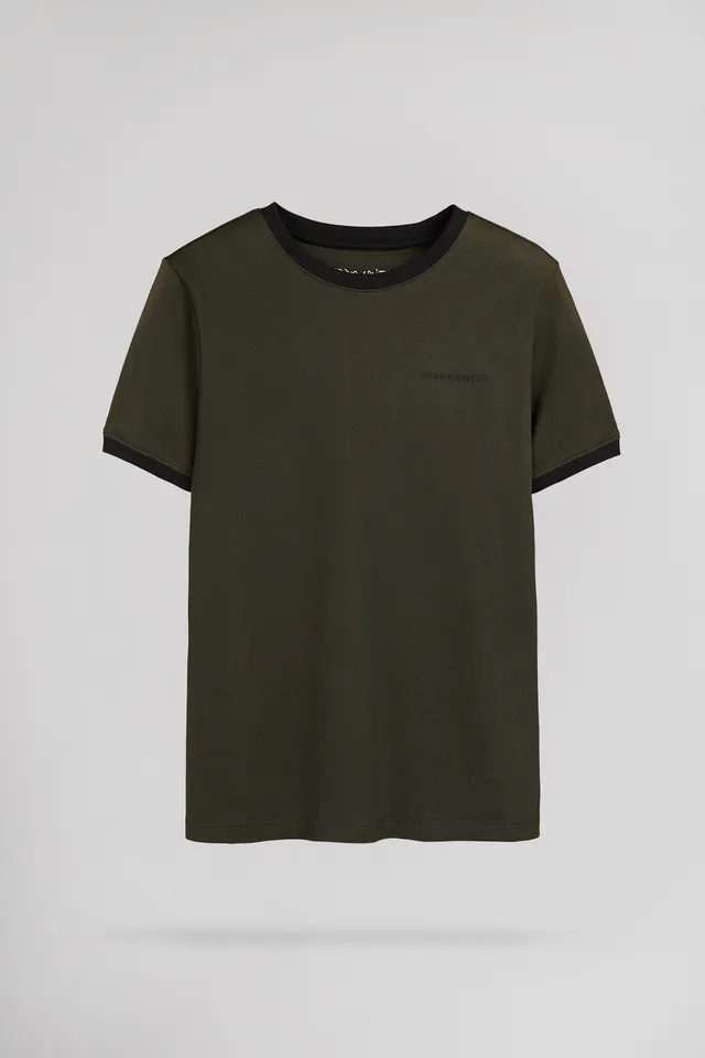 Teddy Smith The Tee 2 t-shirt deep kaki garçon coton