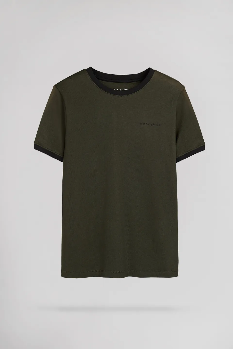 Teddy Smith The Tee 2 t-shirt deep kaki garçon coton
