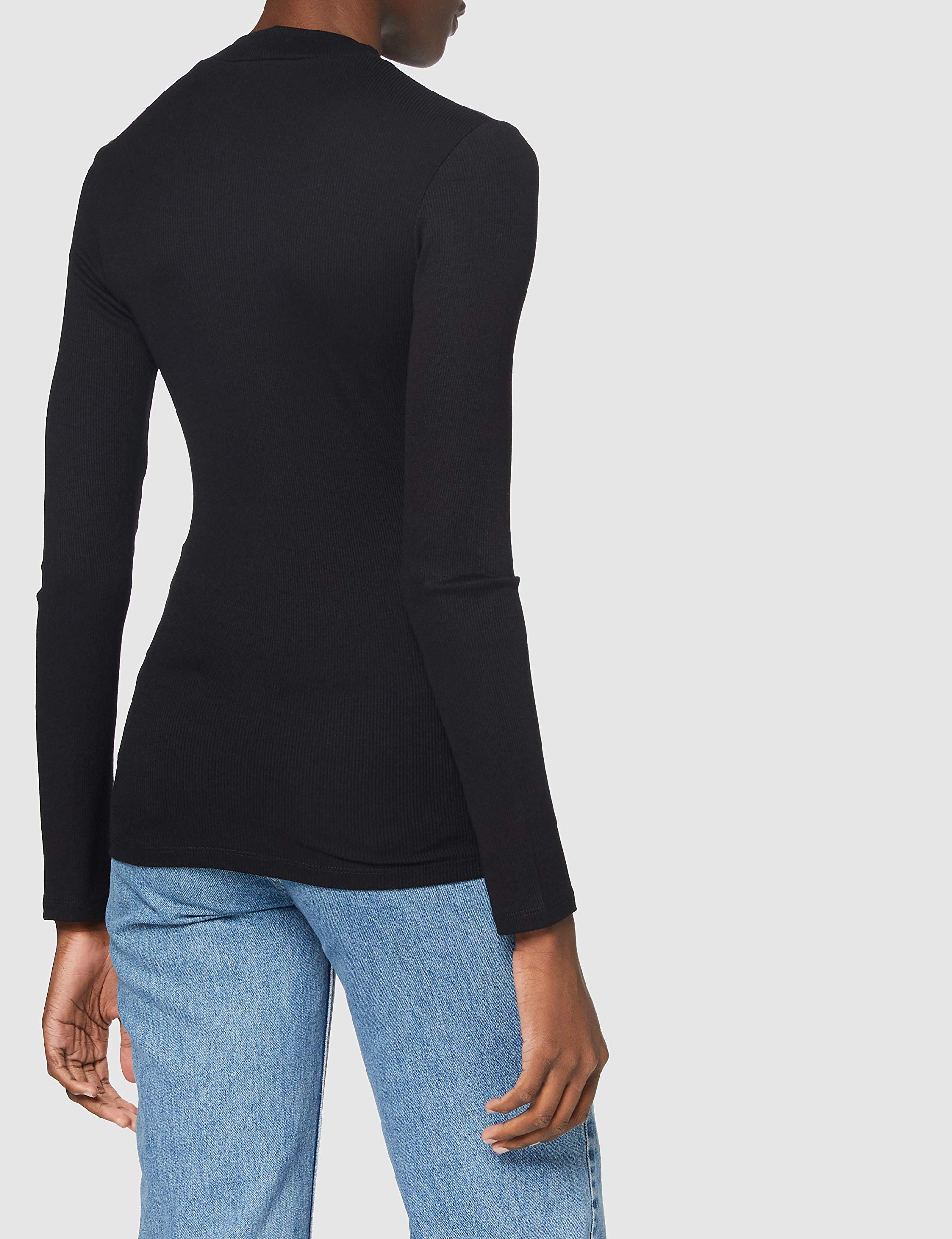 Lee High Neck t-shirt femme coton col montant