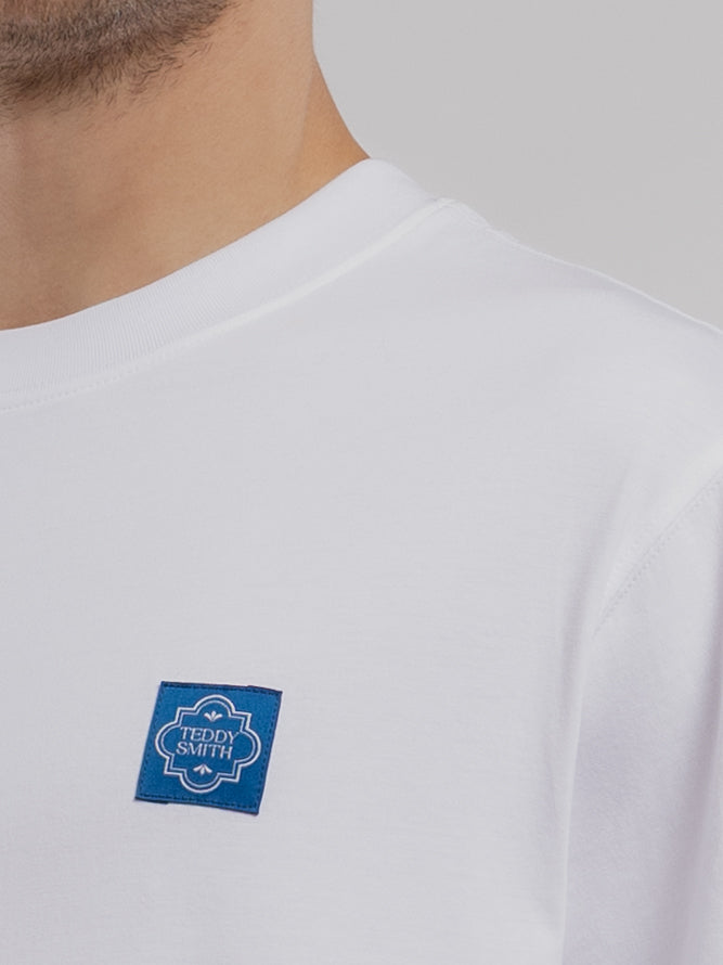 Teddy Smith T-Carmin MC t-shirt homme blanc ample