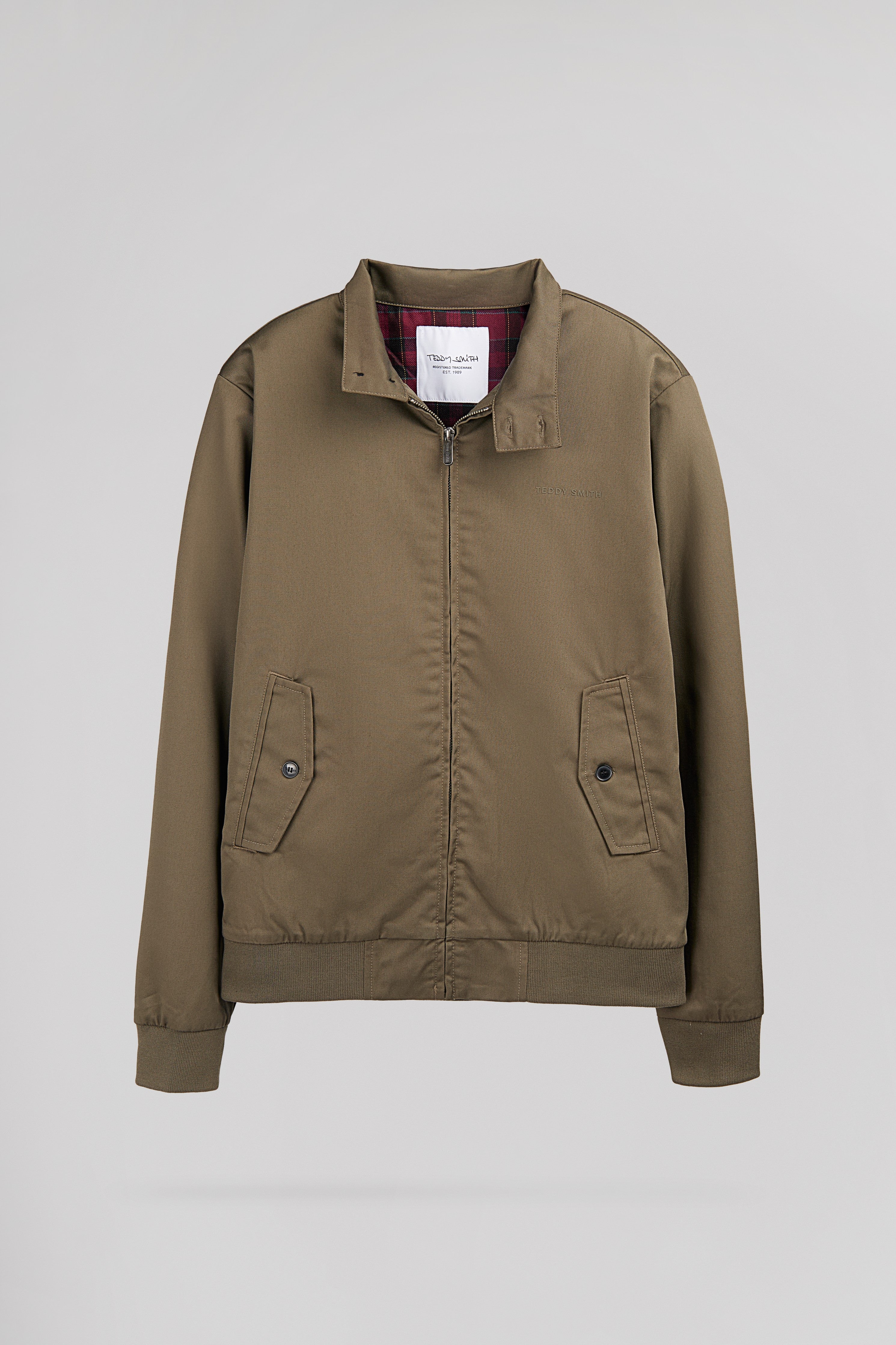 Teddy Smith Sanson 2 blouson homme Turbulence Kaki