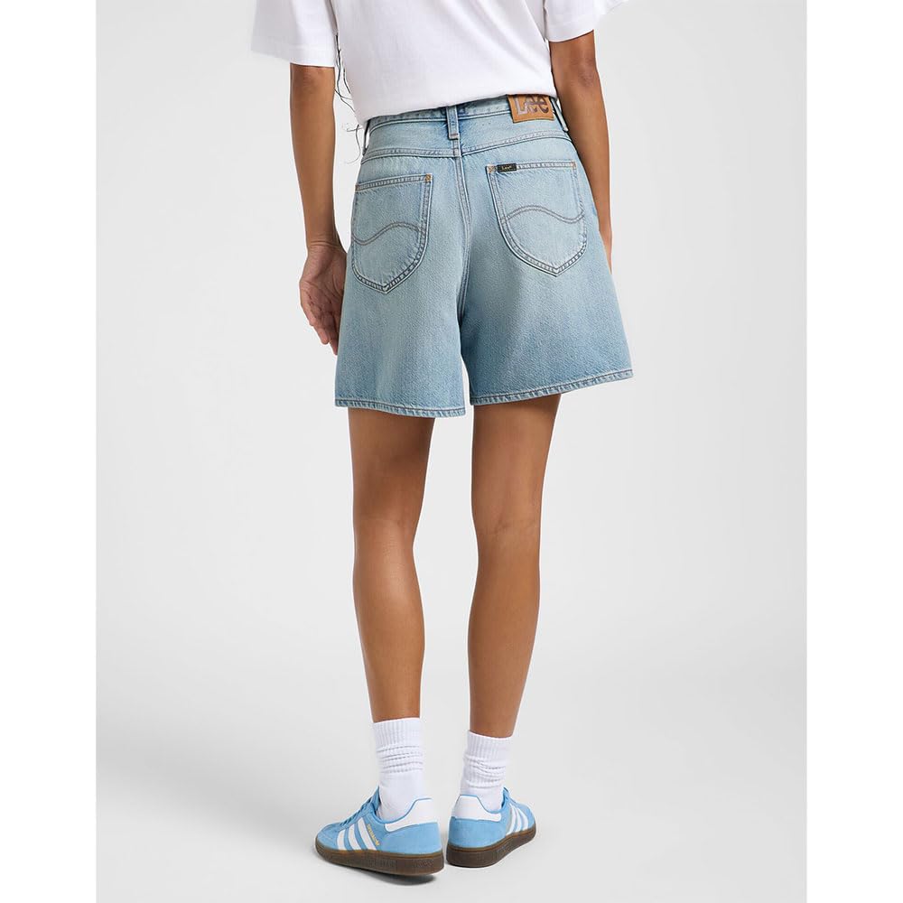 Lee Stella short femme Ink Pool taille haute