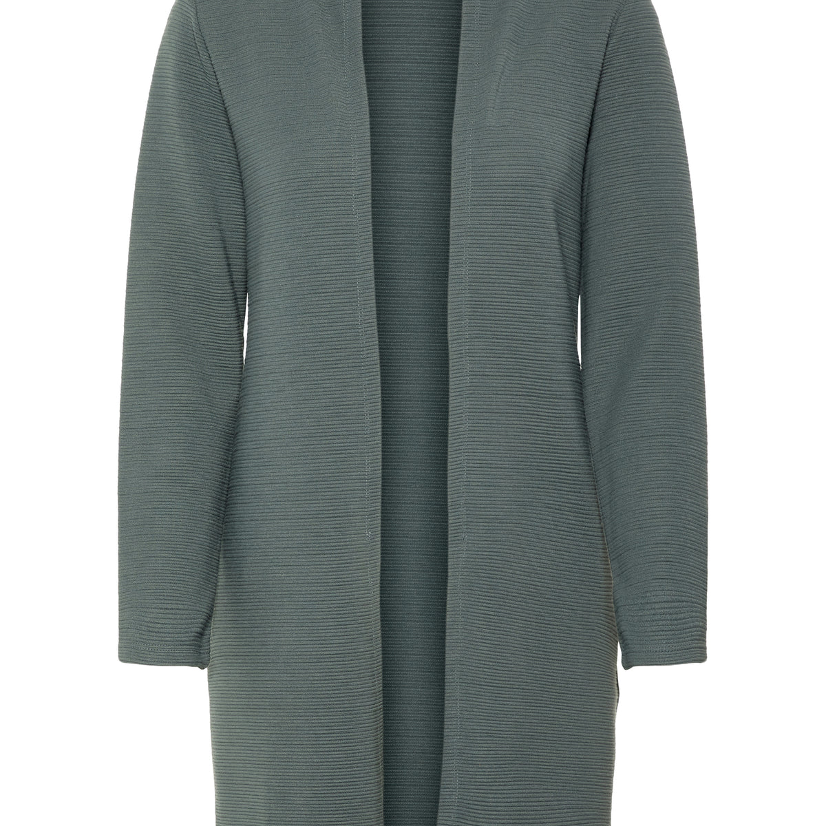 Noisy May Langermet gilet long col rond stretch