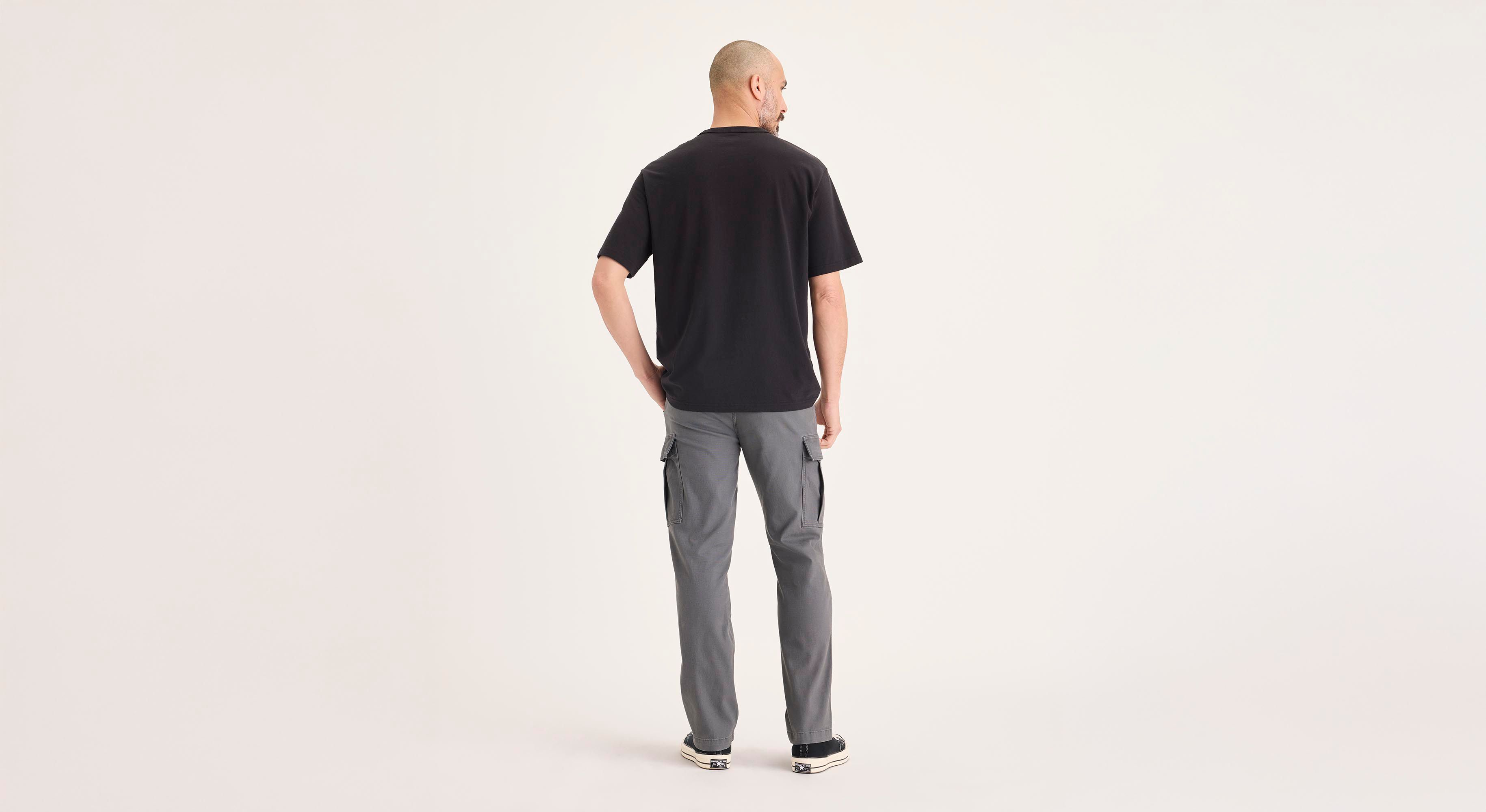 Dockers Utility Cargo Pant cargo gris coupe droite