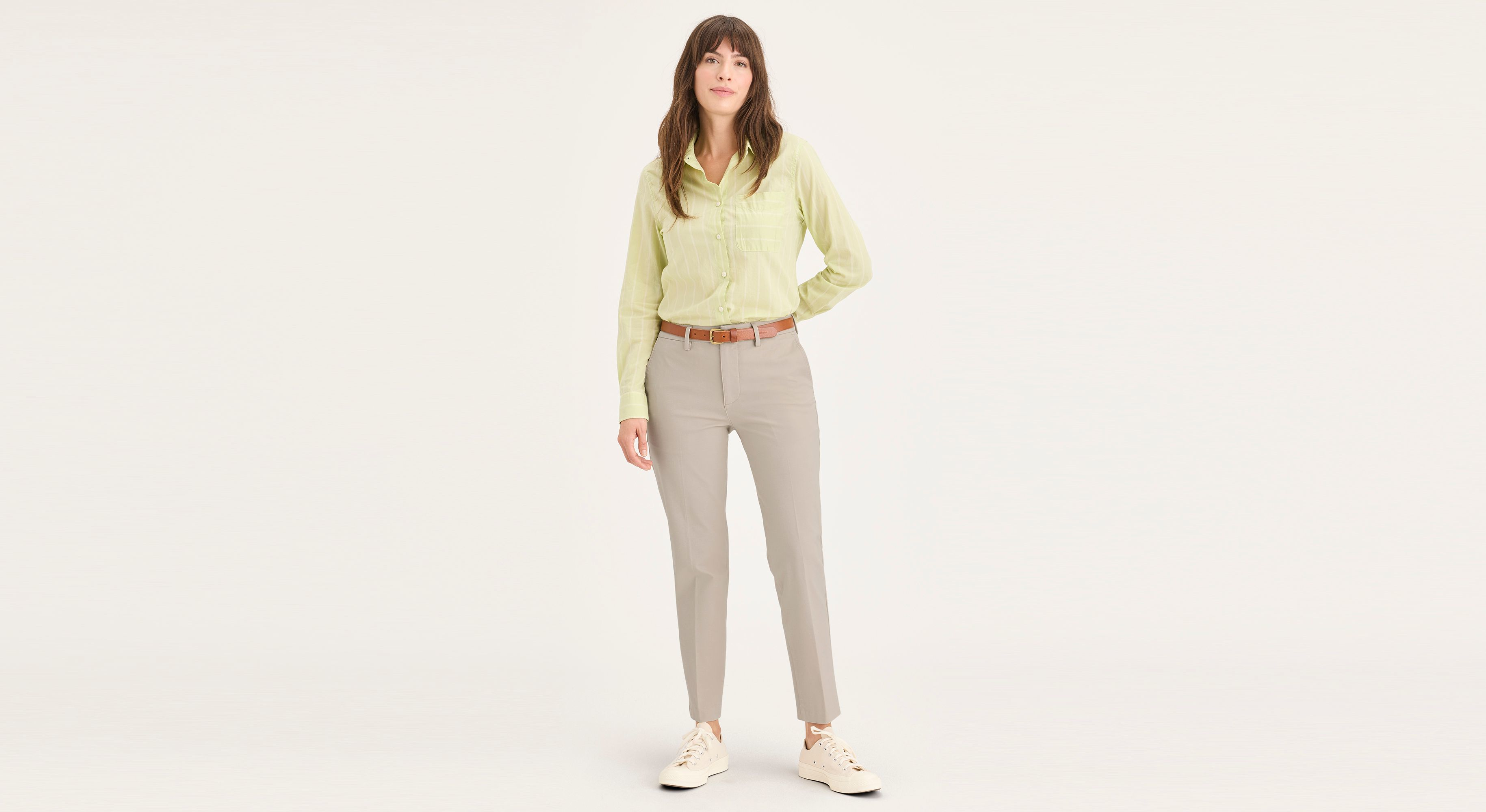Dockers Collins Sculpt pantalon chino slim kaki