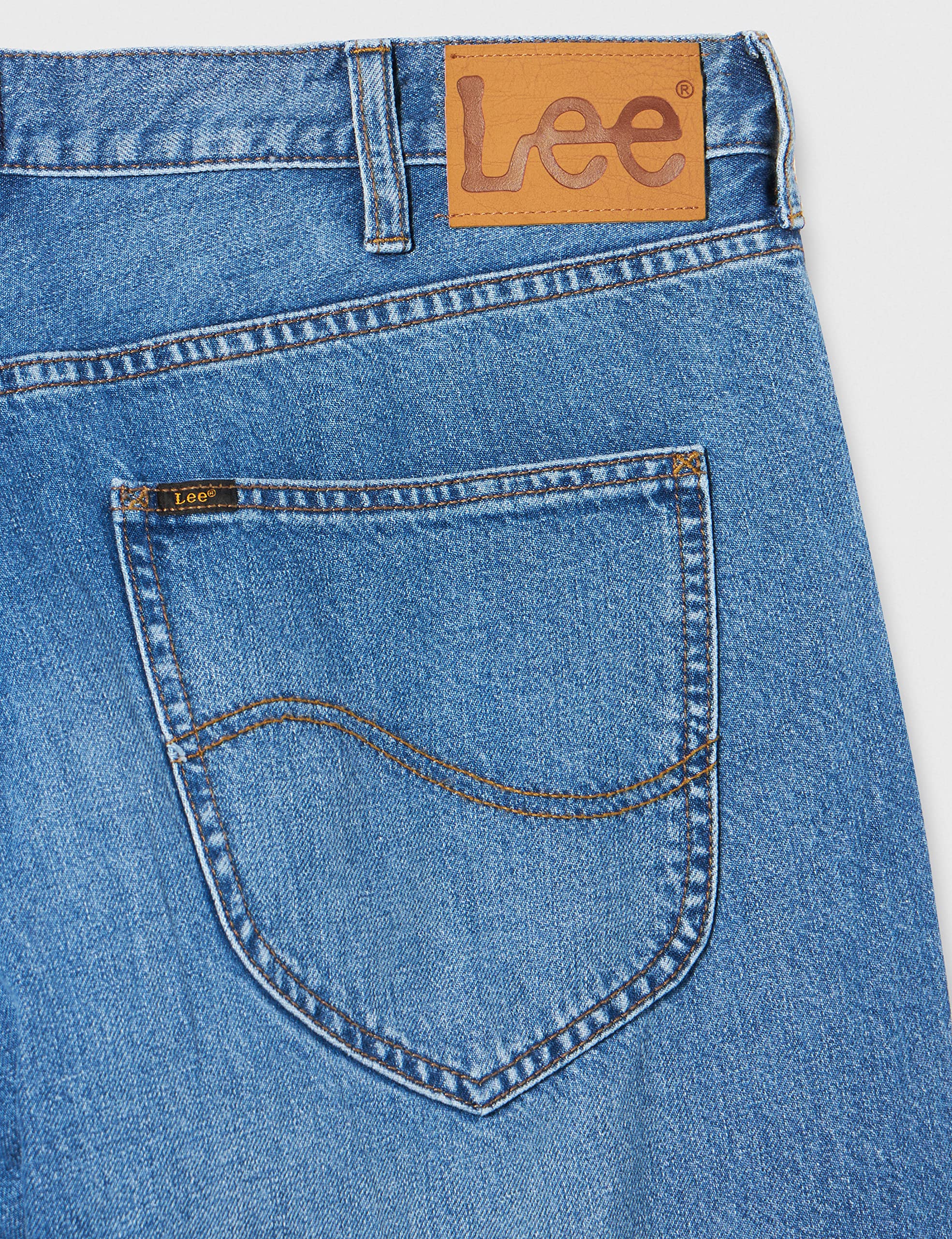 Lee Asher jean homme coupe droite denim