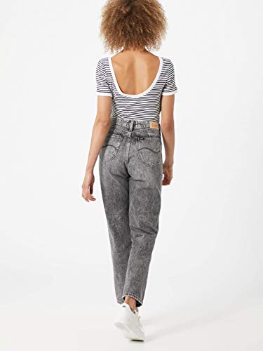 Lee Sarandon Carol 90 jean gris taille haute