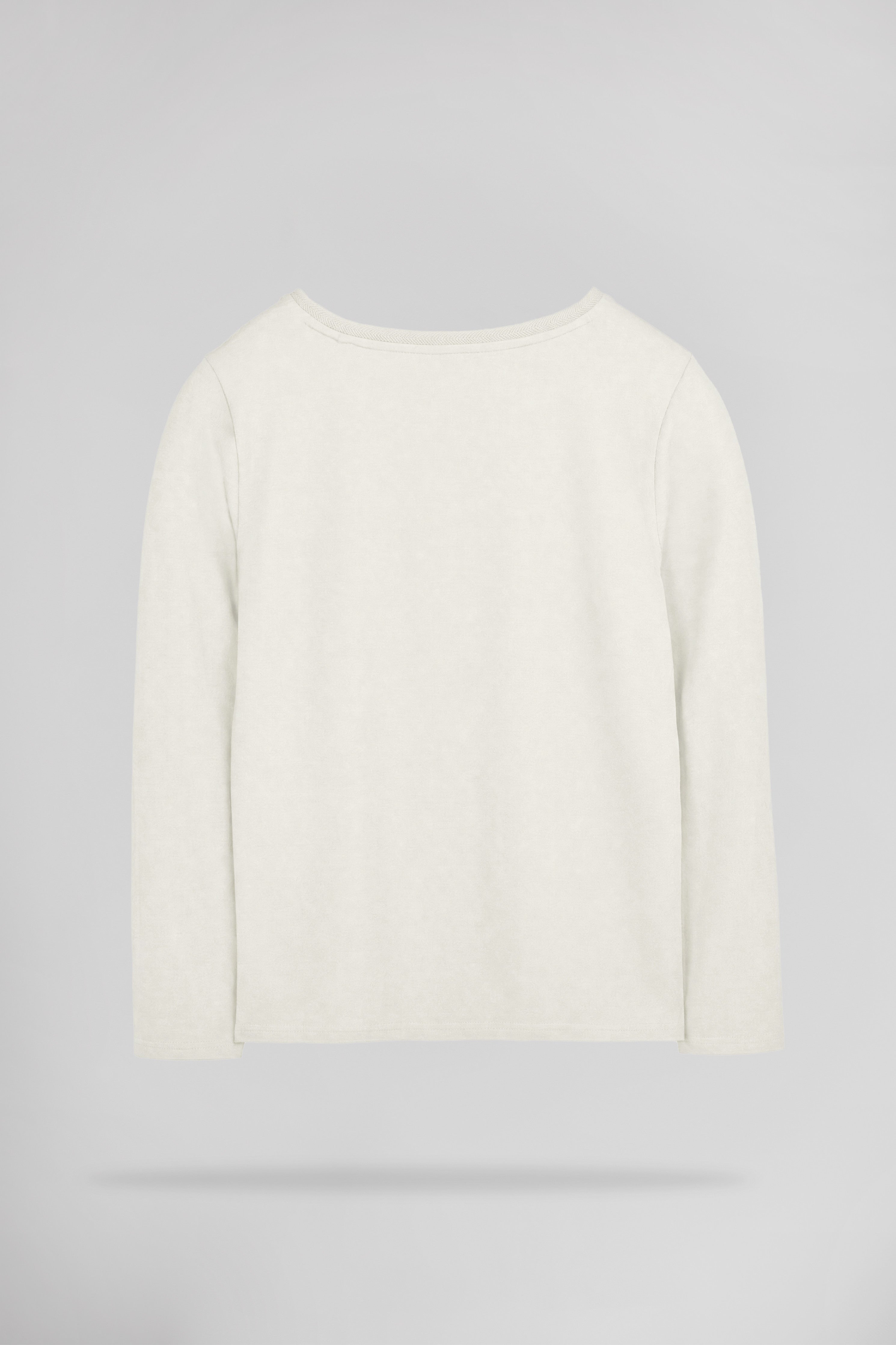 Teddy Smith T-Miana t-shirt blanc col V manches longues