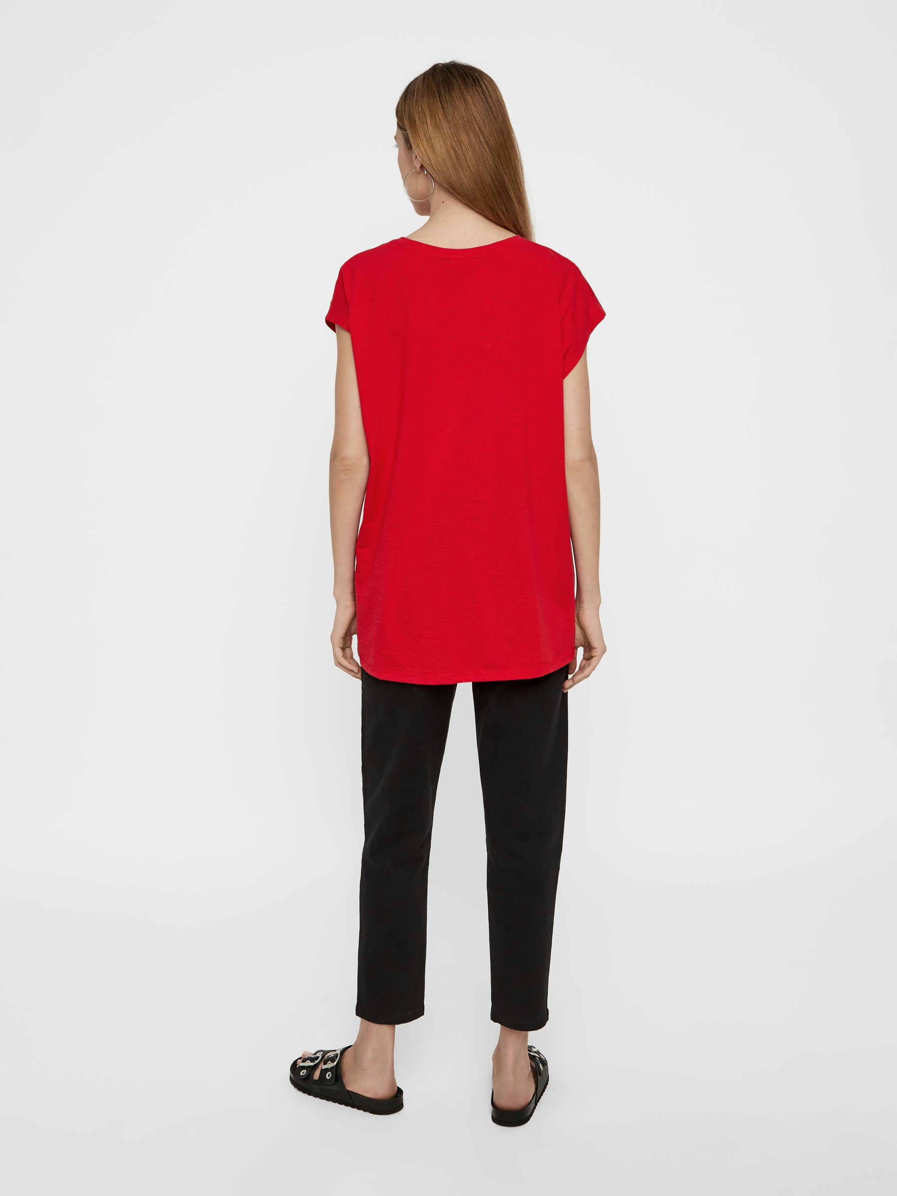 Noisy May t-shirt oversize col rond coupe loose
