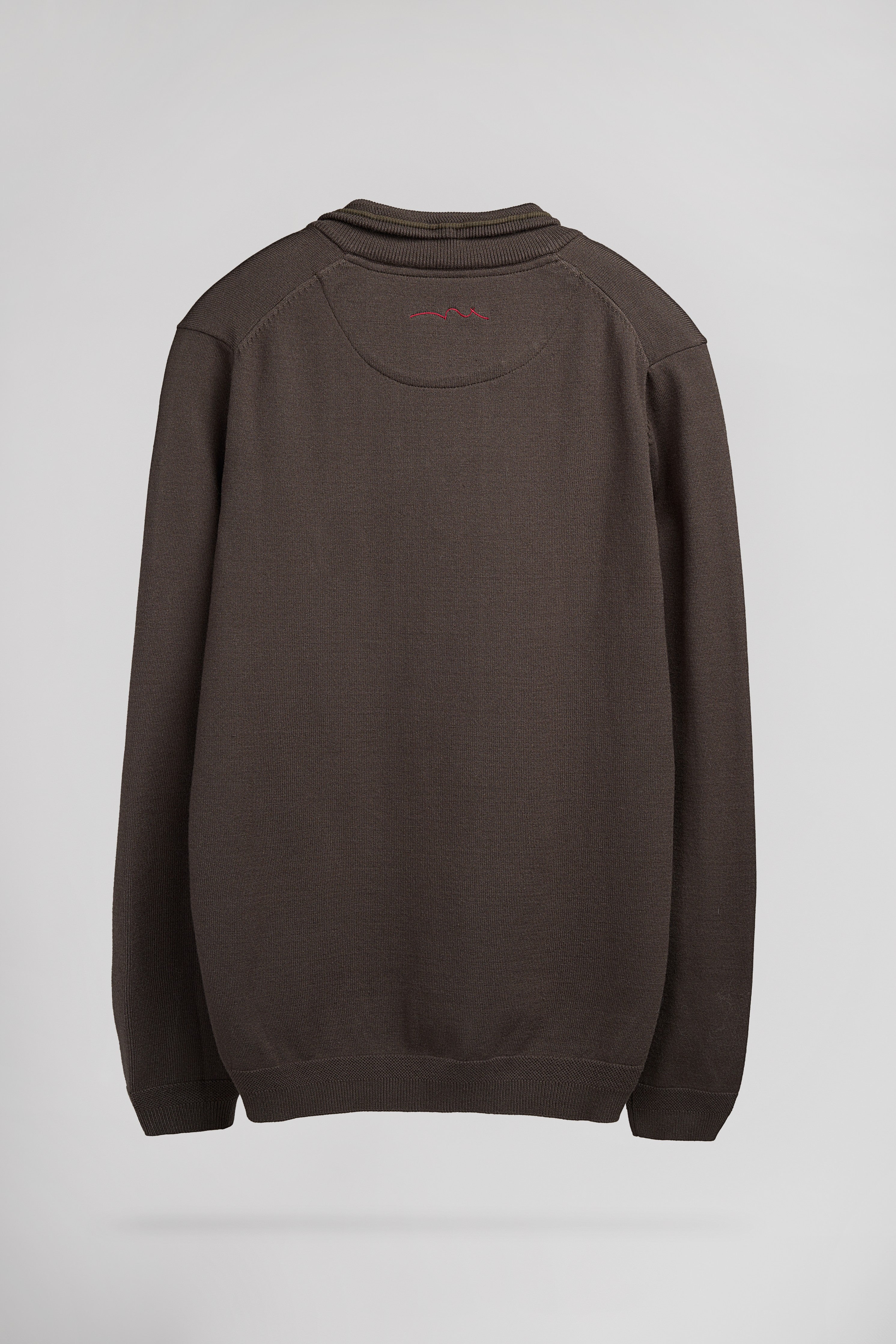 Teddy Smith P-Marty 2 pull col montant kaki homme