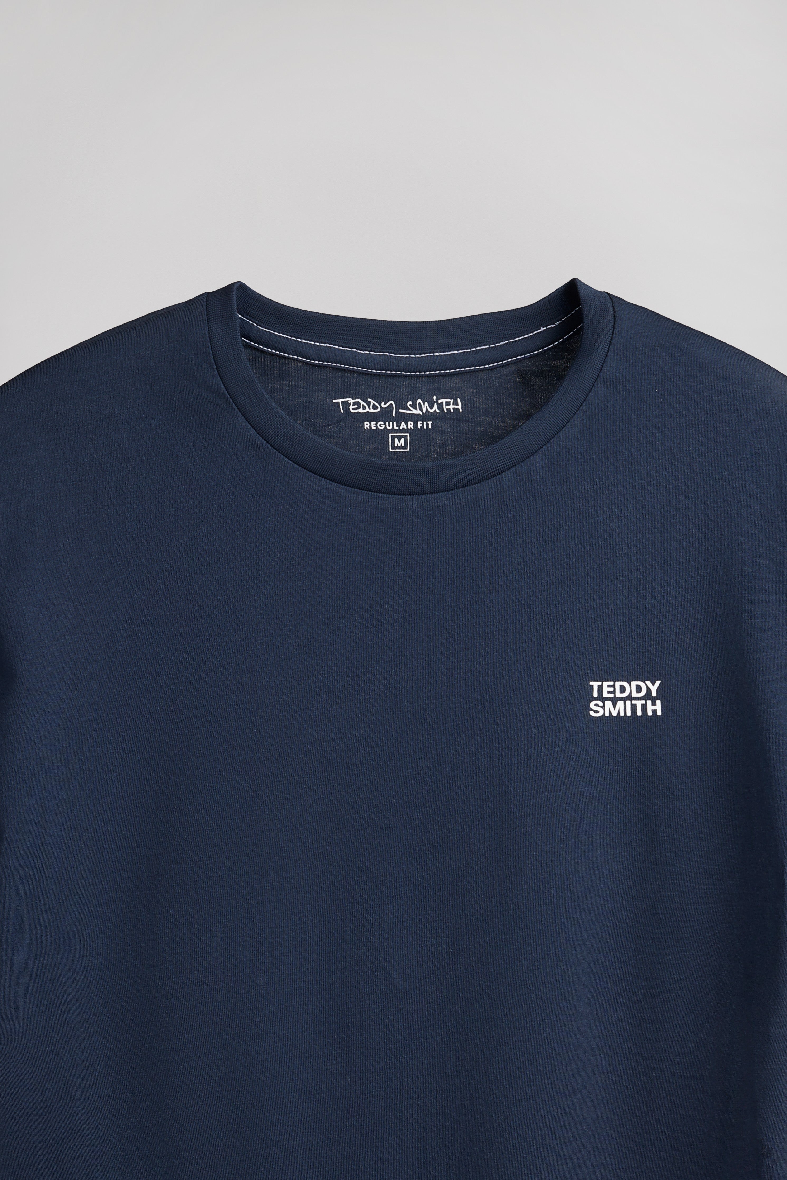 Teddy Smith THE TEE 1 MC TOTAL NAVY t-shirt homme coton