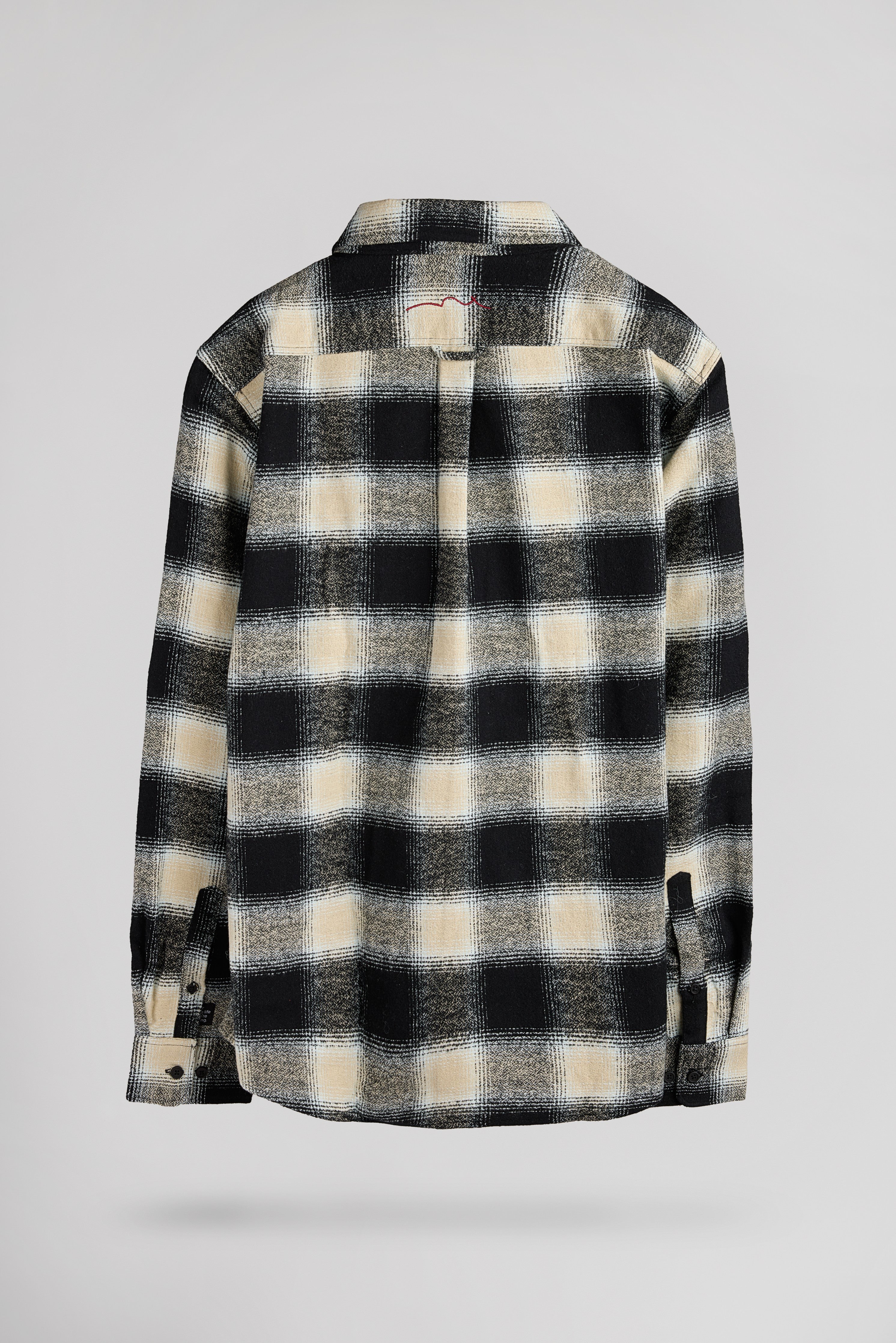 Teddy Smith C-Peak ML chemise à carreaux noire homme