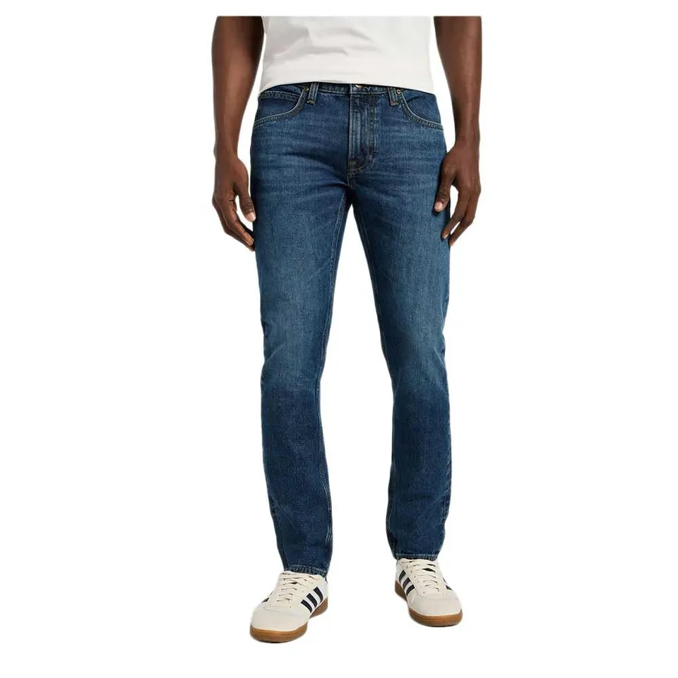 Lee Luke jean homme slim fuselé bleu eclipse