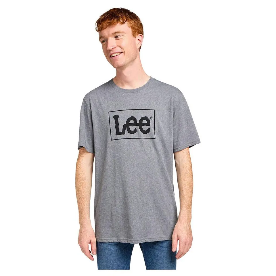 Lee Xm T-shirt Logo Homme Coton Port Quotidien